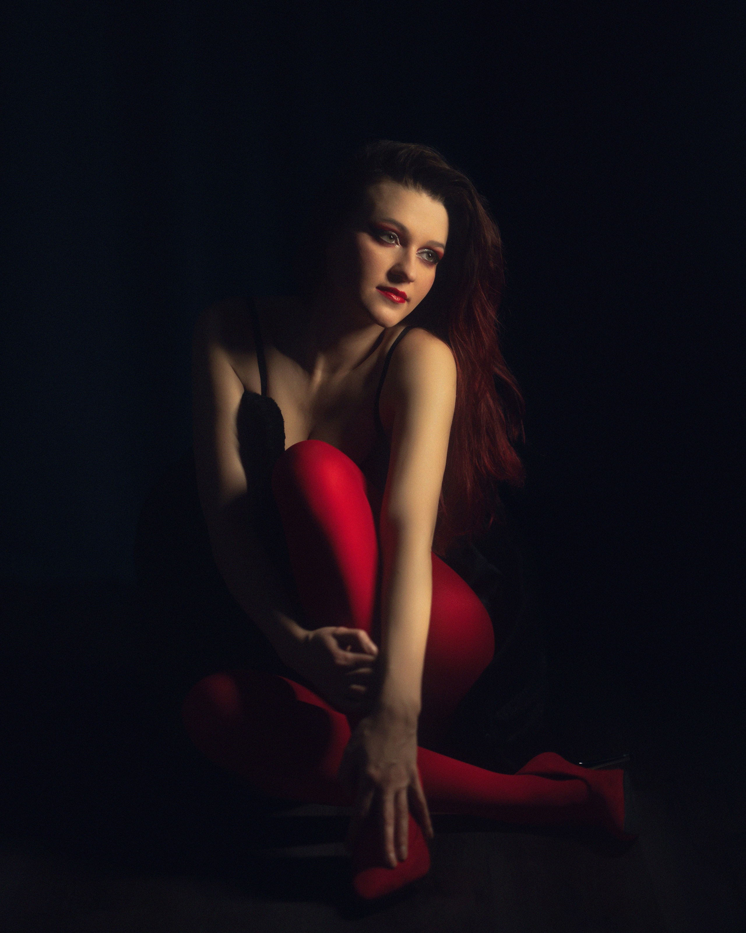 Съёмка с красными колготками. Фотограф, видеограф Пятигорск, Ставрополь, Ессентуки, Petlyakovs_photo