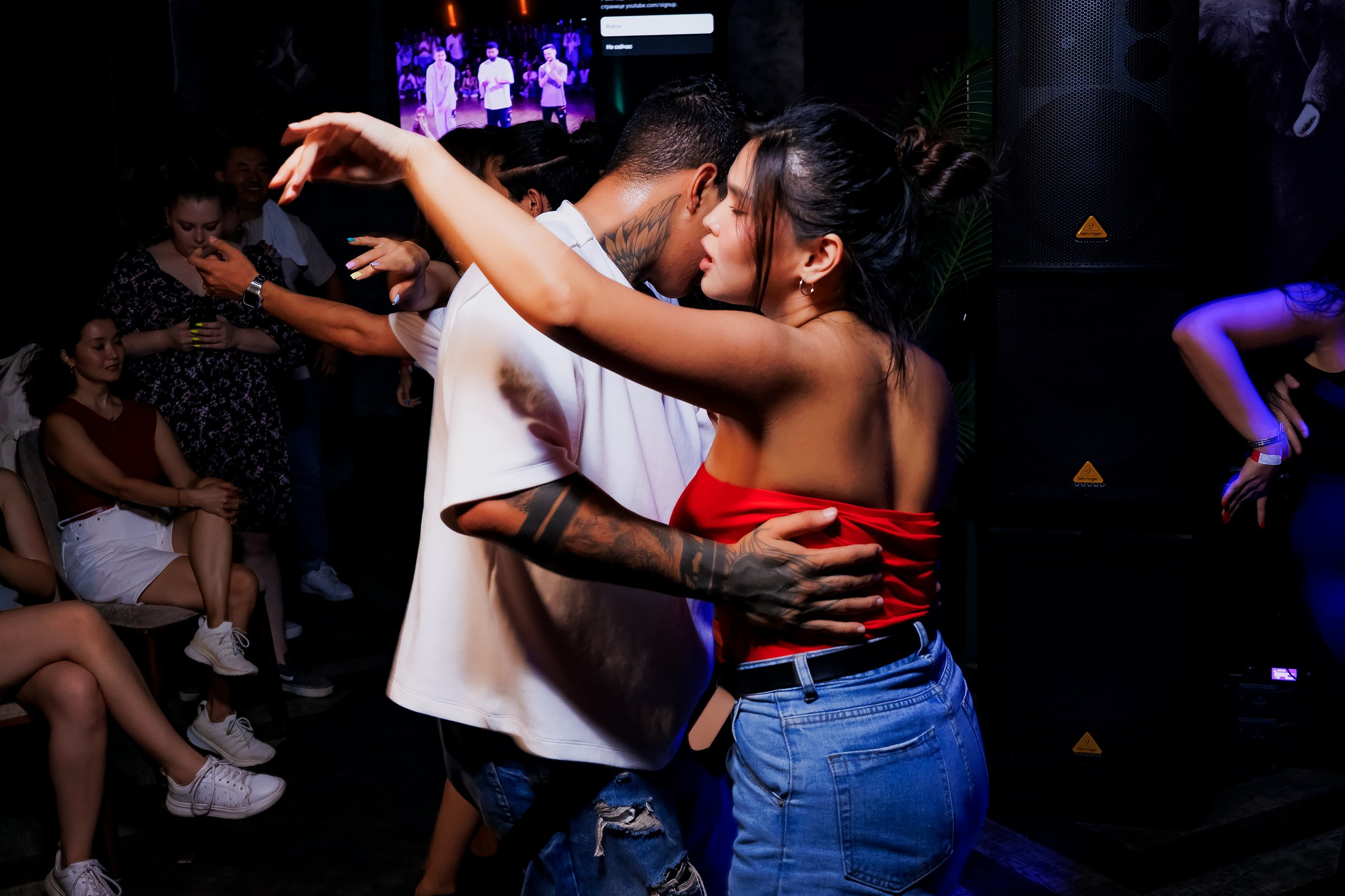 Bachata party by One Flick. Репортажный фотограф в Алматы Каюпов Сержан