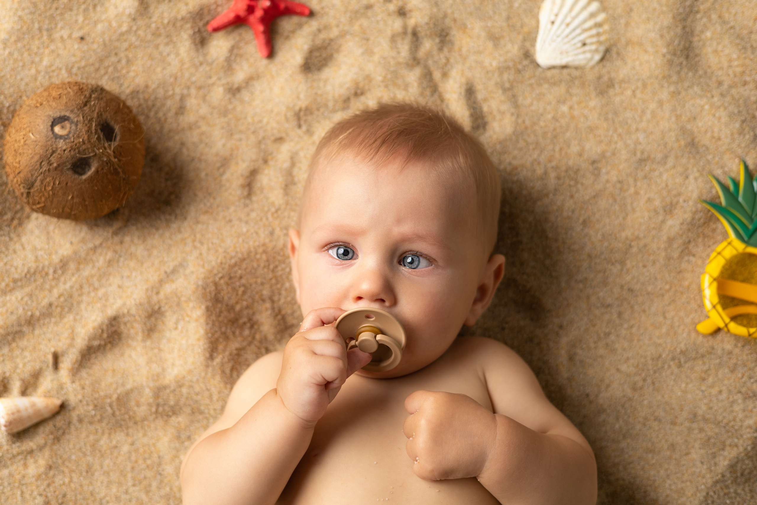«Пляж». «Вкадре» — фотосессия новорожденных Тула | детский фотограф в Туле
