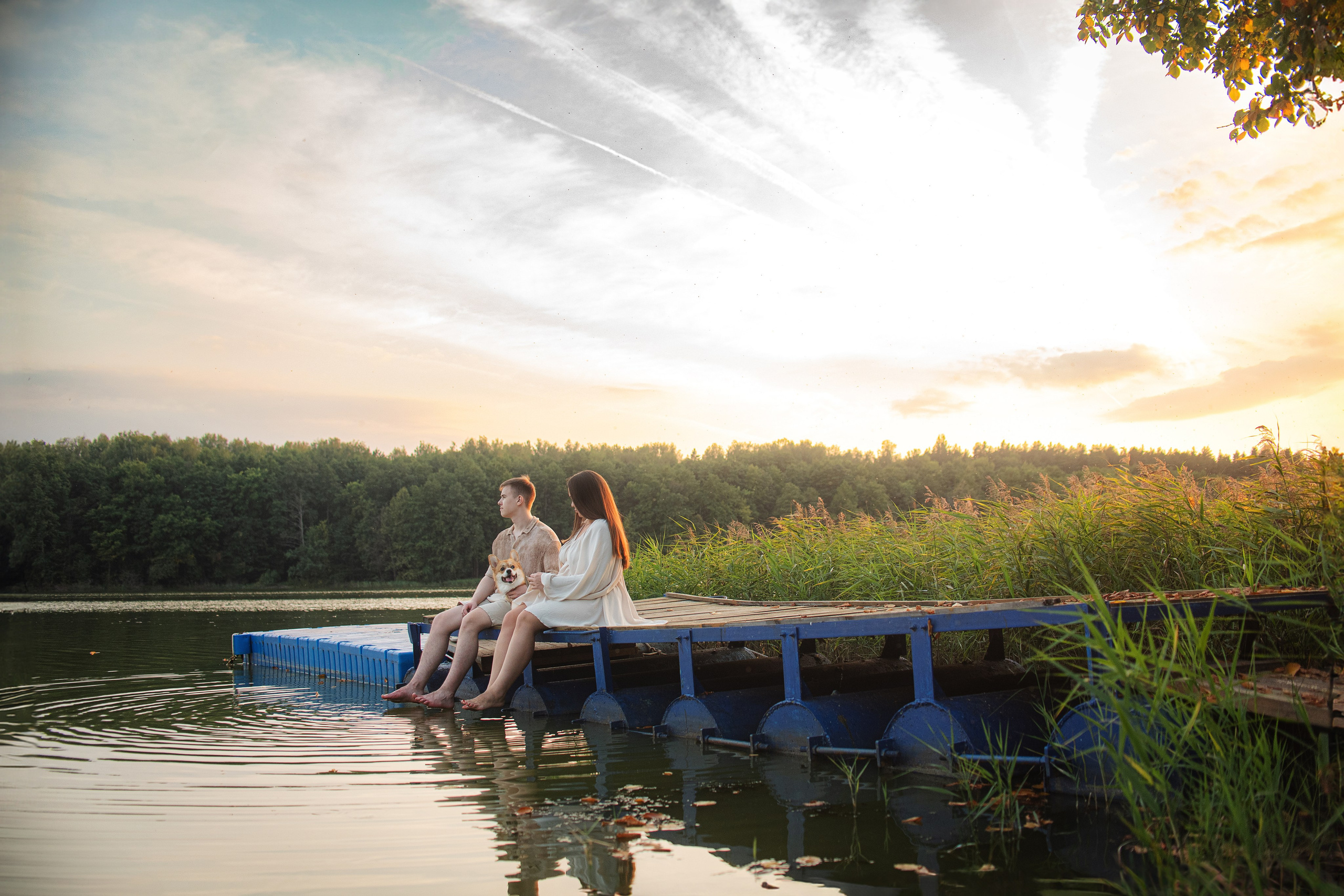 Саша, Оксана и Барни — 25.08.2024. Фотограф — Анималист | Анна Абрамова