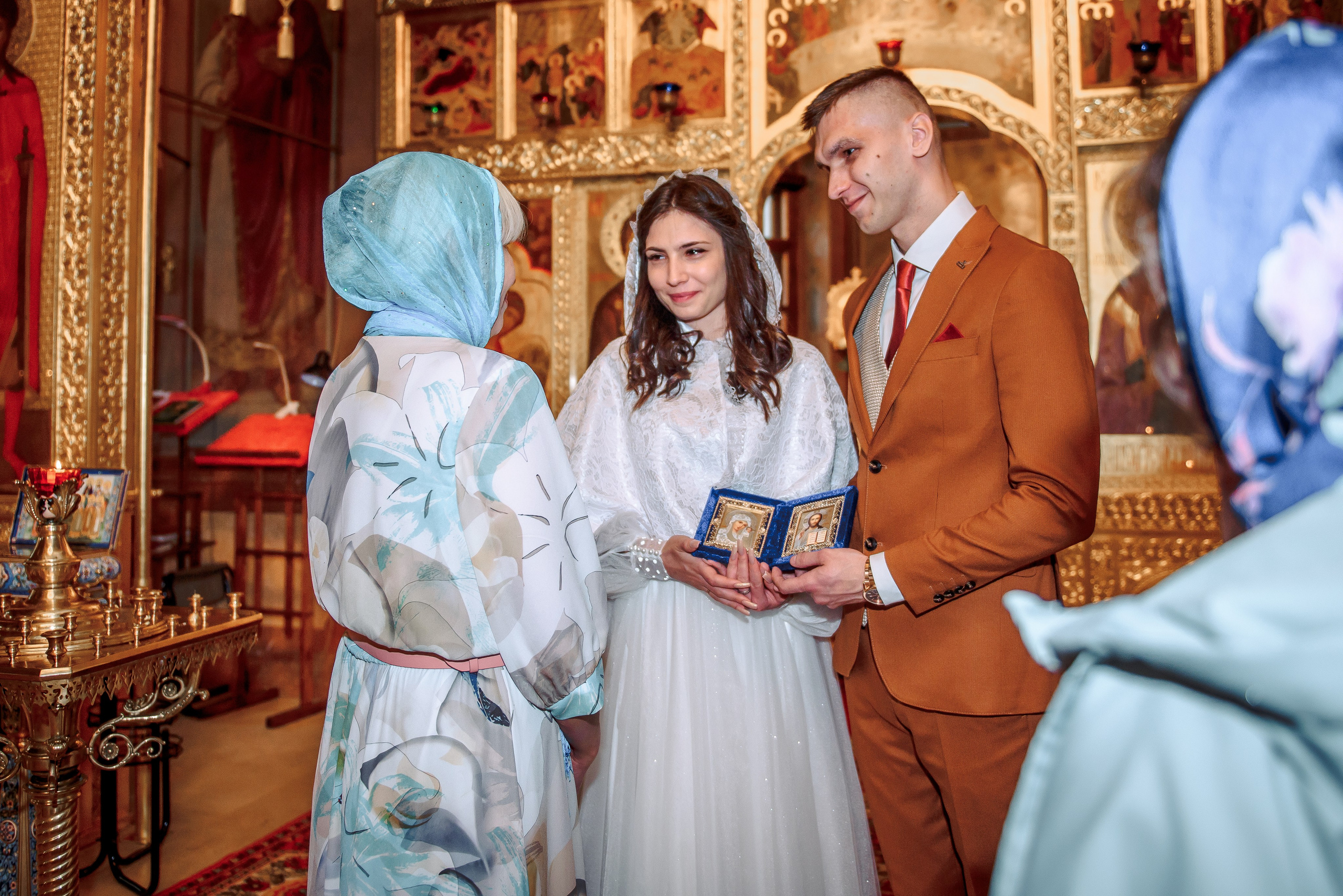 Венчание в Храме Бориса и Глеба в Дегунино. Свадебный и семейный фотограф в Москве Юлия Винник