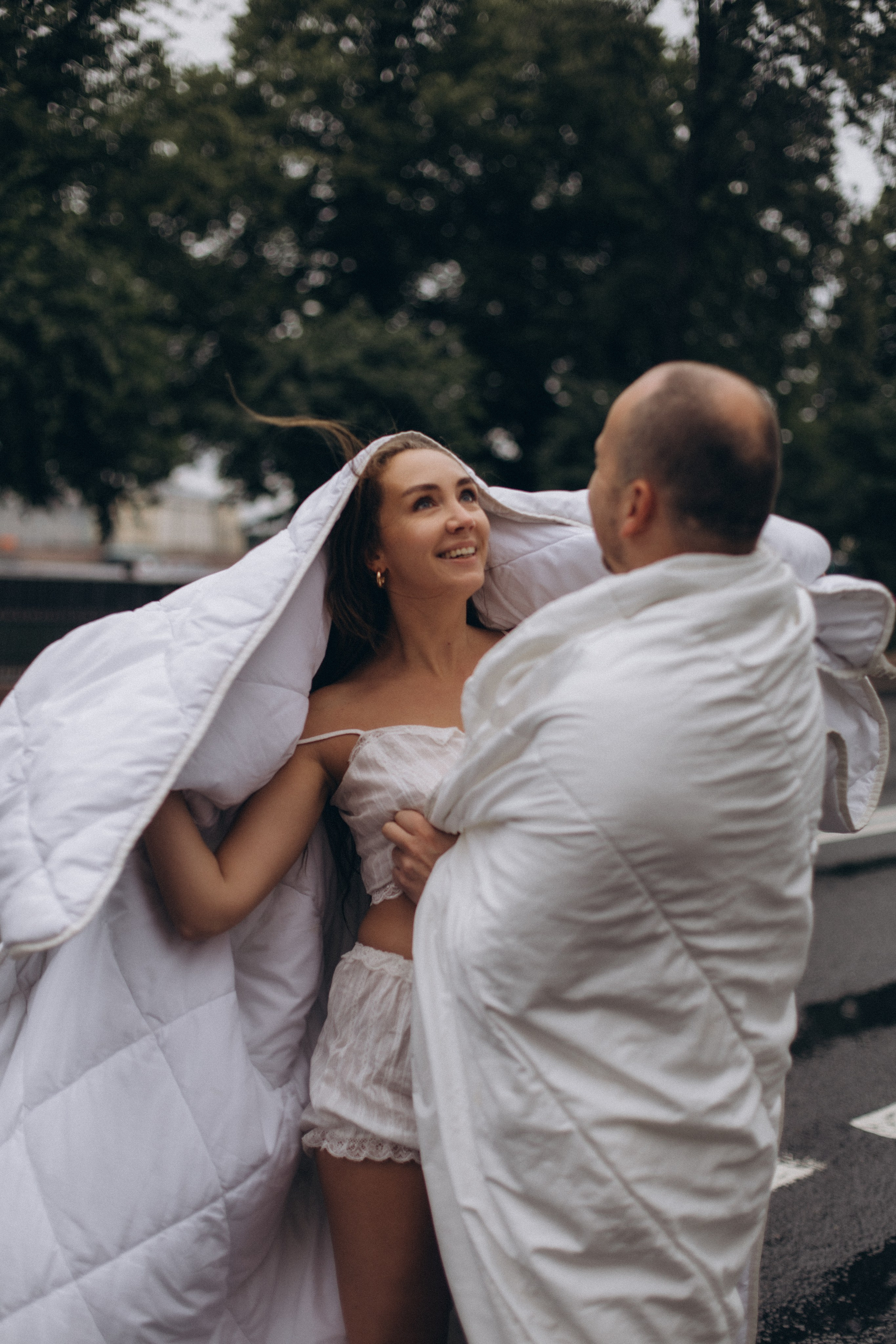 Утро в одеялах