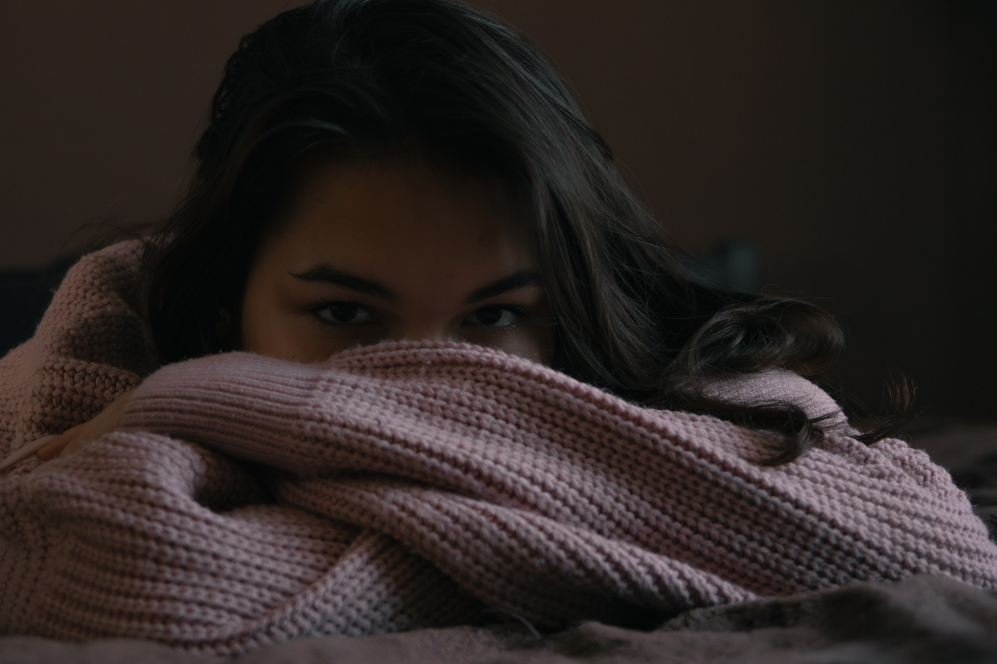 Домашняя фотосессия девушки