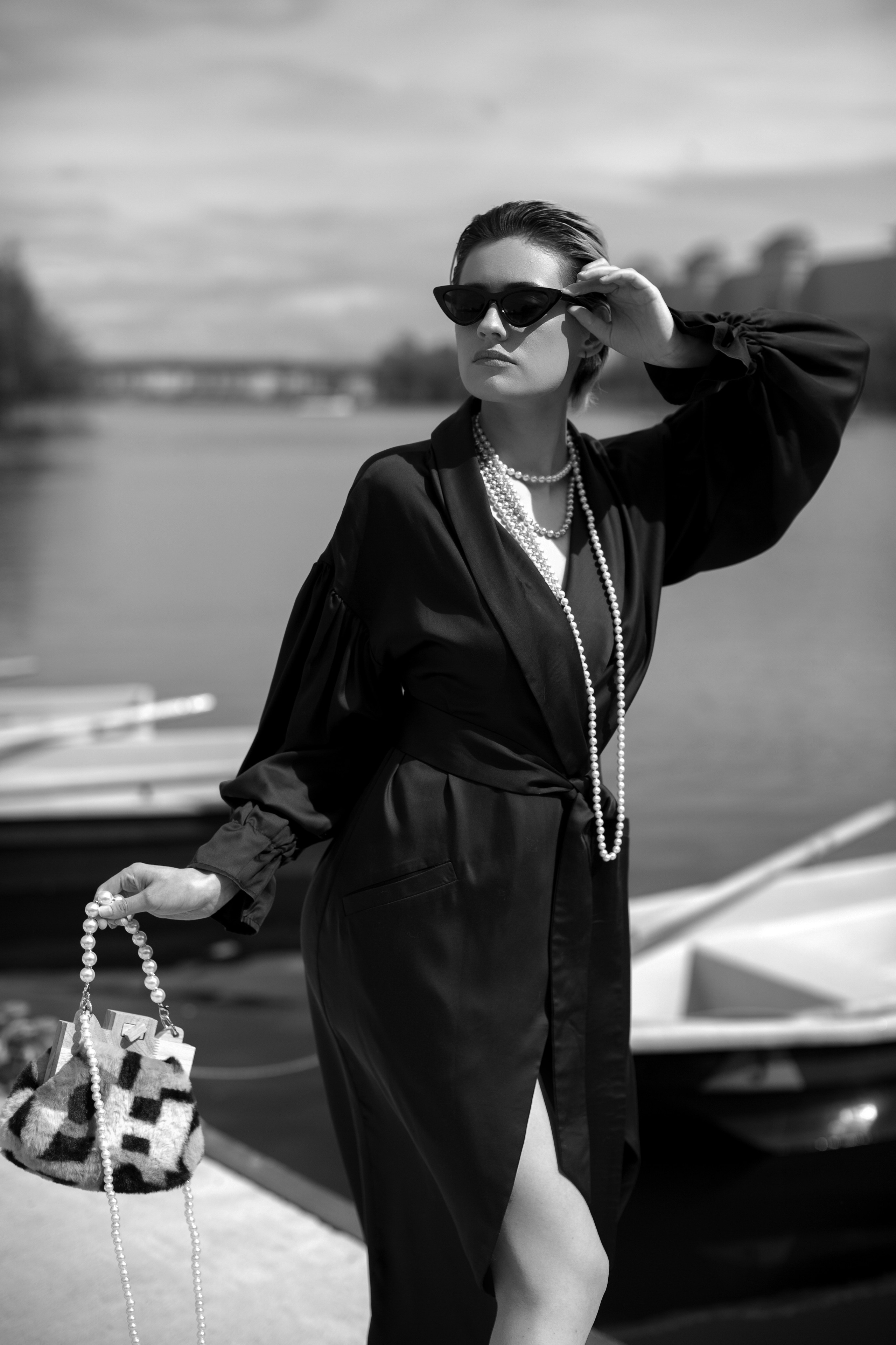 Показ на воде. Свадебный и портретный фотограф Москва