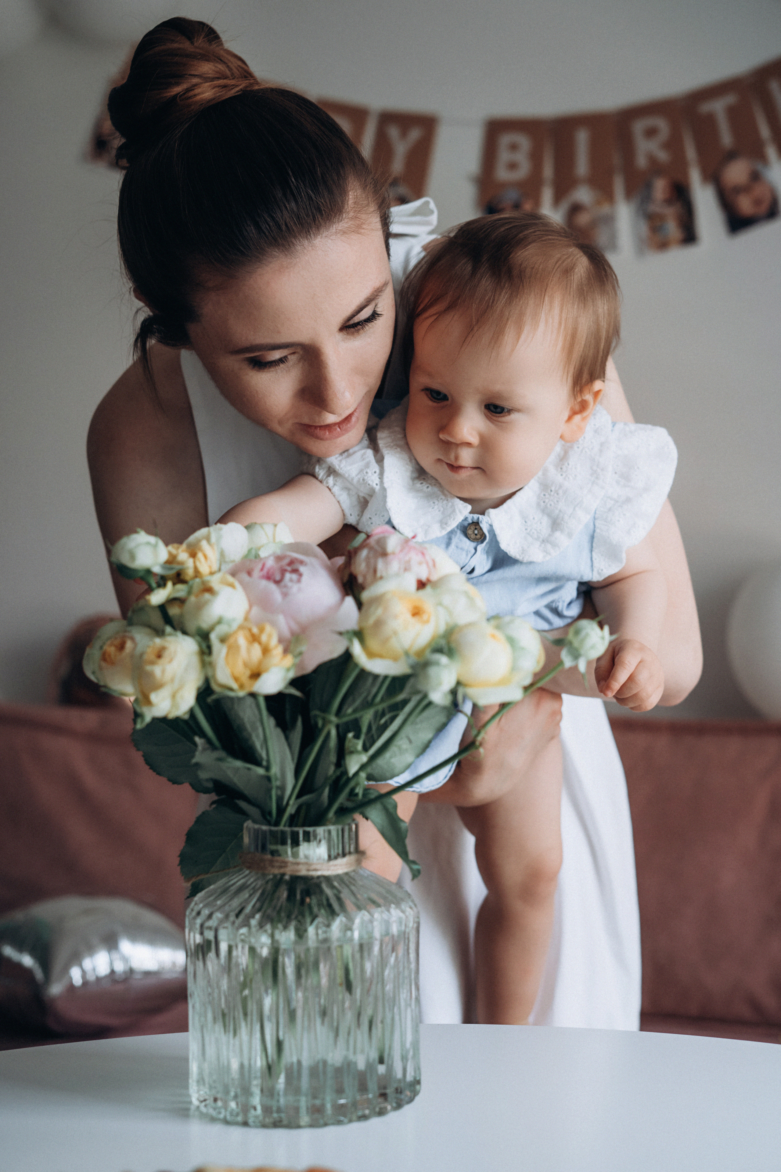Василиса годик. Фотограф новорожденных и малышей до года в Москве Анастасия Соколова
