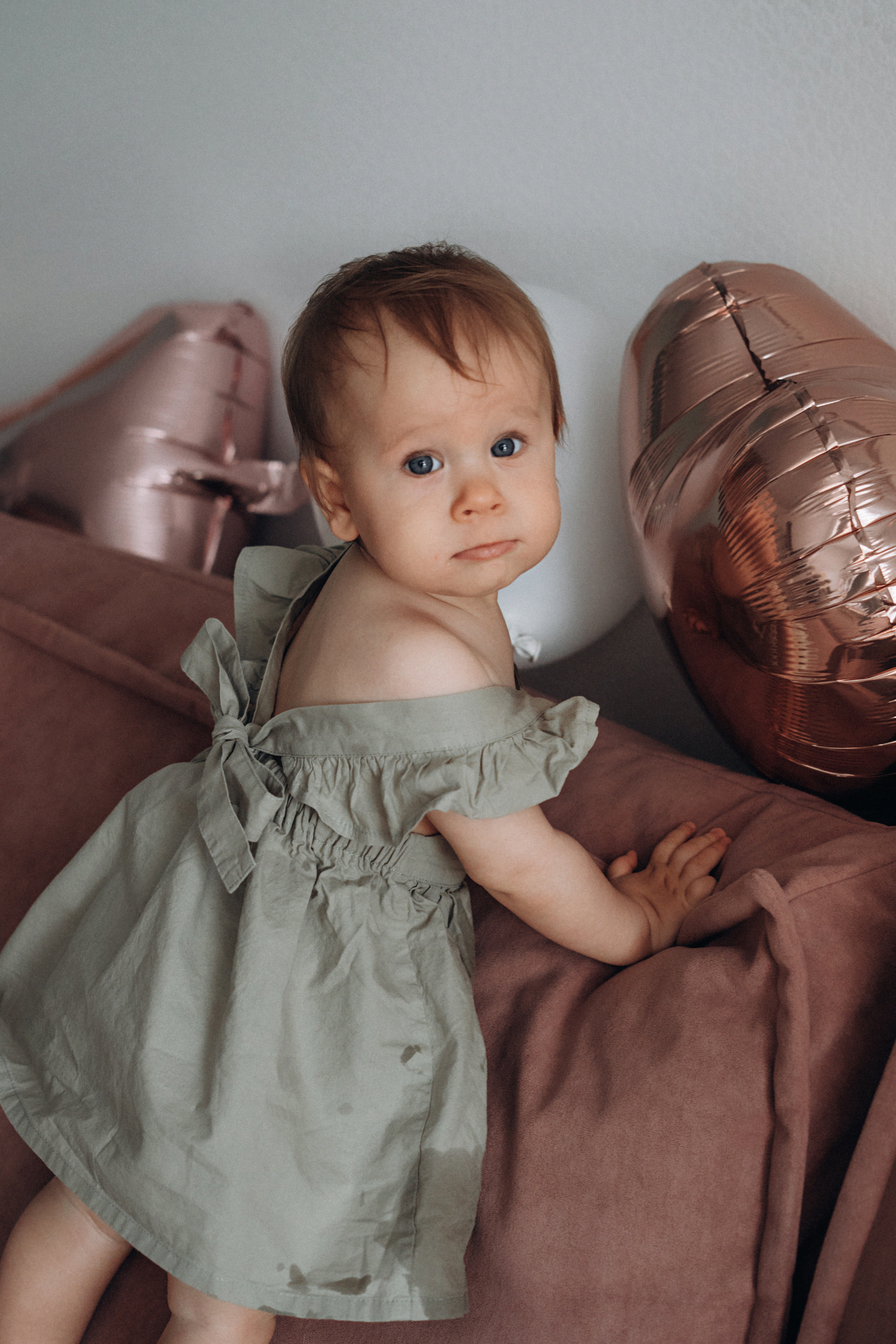 Василиса годик. Фотограф новорожденных и малышей до года в Москве Анастасия Соколова