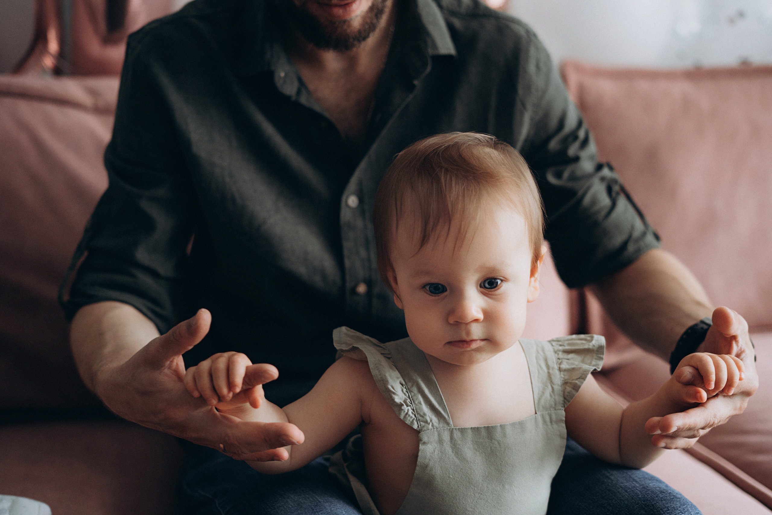 Василиса годик. Фотограф новорожденных и малышей до года в Москве Анастасия Соколова
