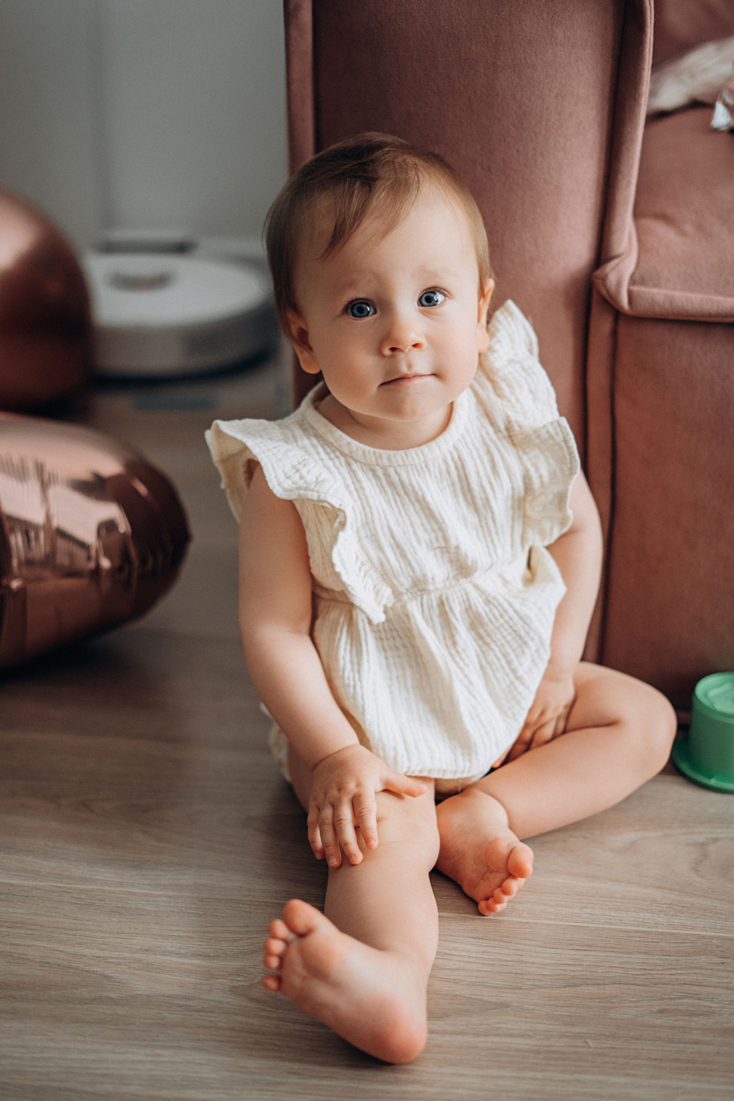 Василиса годик. Фотограф новорожденных и малышей до года в Москве Анастасия Соколова