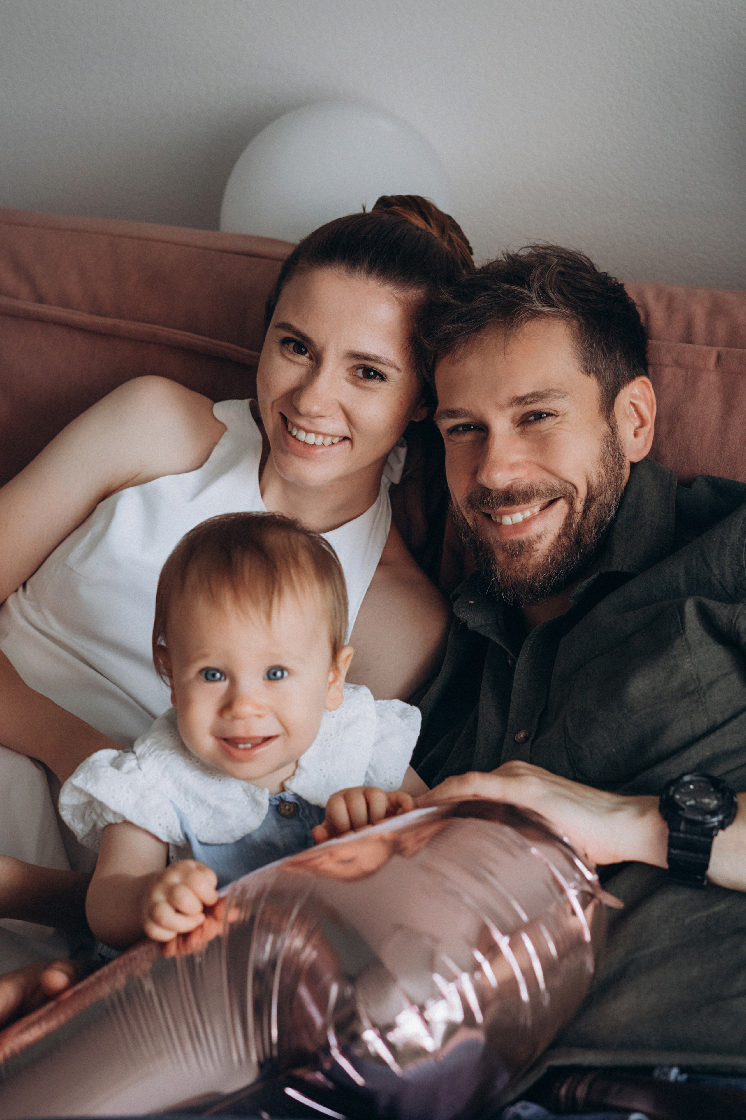 Василиса годик. Фотограф новорожденных и малышей до года в Москве Анастасия Соколова