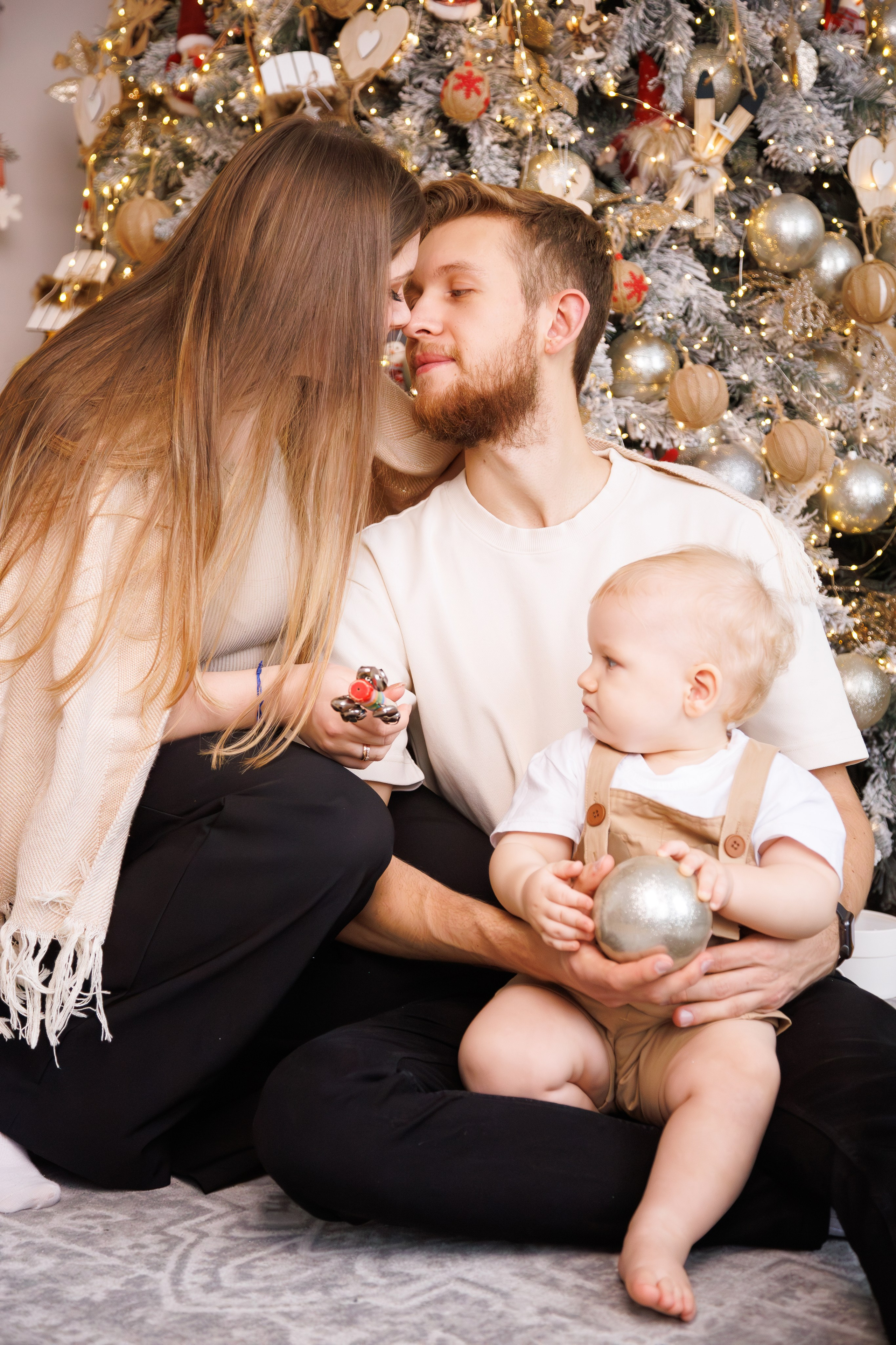 Семейная + новогодняя. Анастасия, Фотограф женского портрета и беременности в стиле vogue
