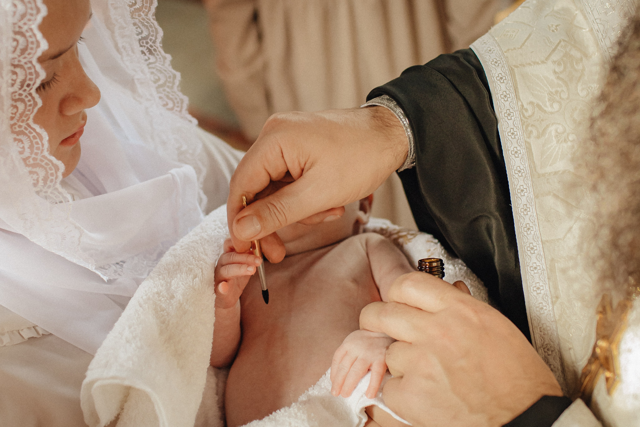 Крещение Татьяны. Семейный фотограф в Москве и Московской области Лазутина Валентина