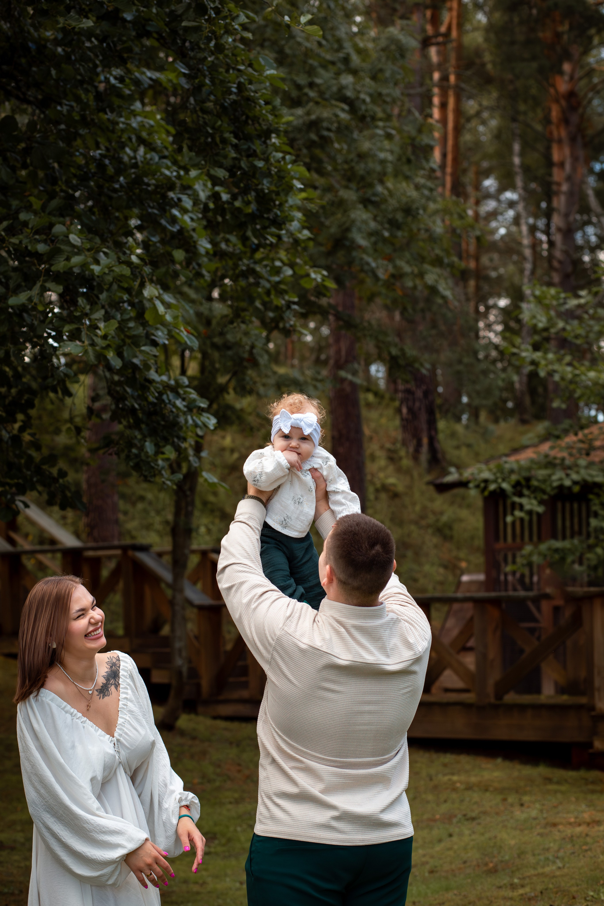 Семейная фотосессия на природе. Женский и семейный фотограф в Москве и Юхнове Татьяна Анисимова