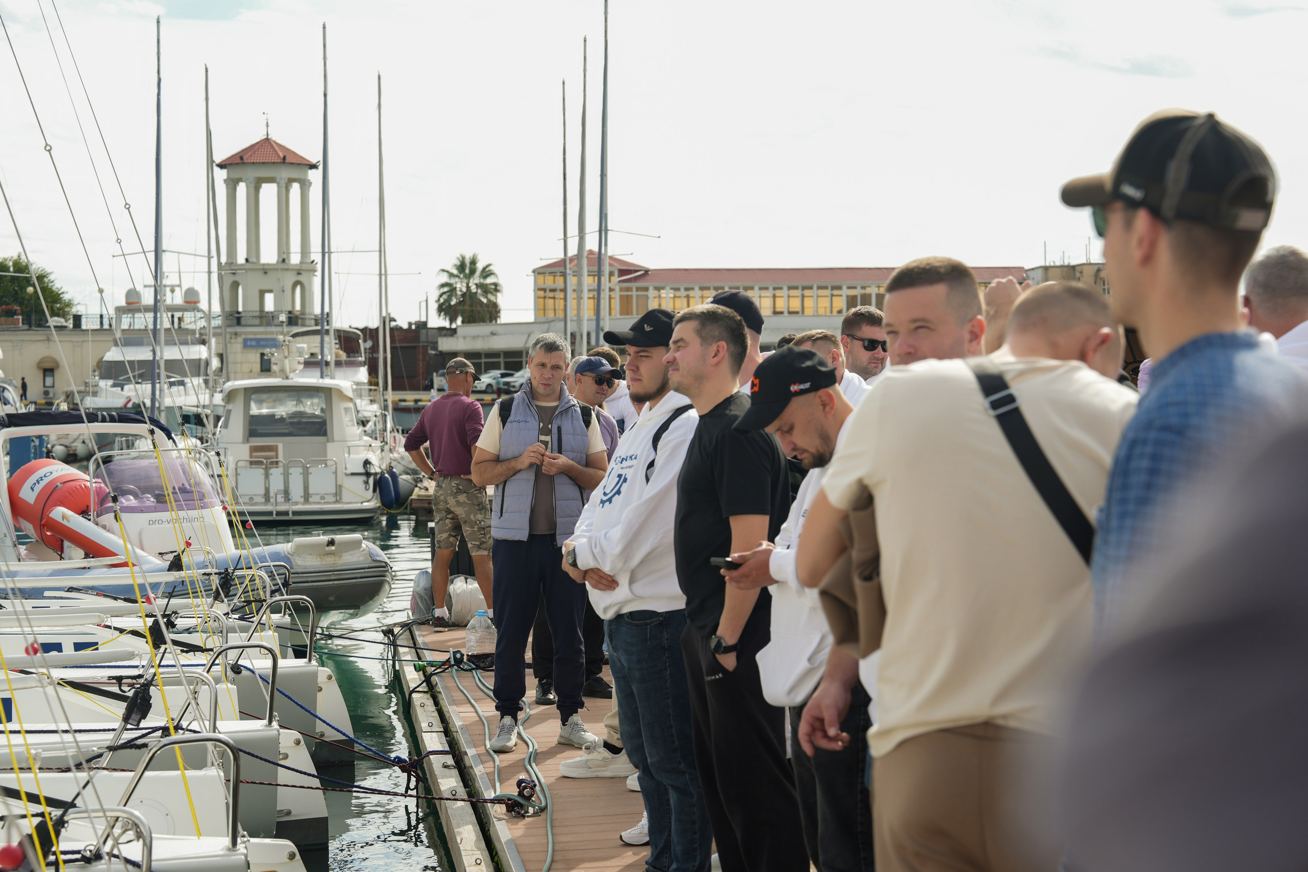 Яхтенная регата для компании Агрегатка. Репортажный фотограф в Красной Поляне и Сочи Павлюченко Екатерина