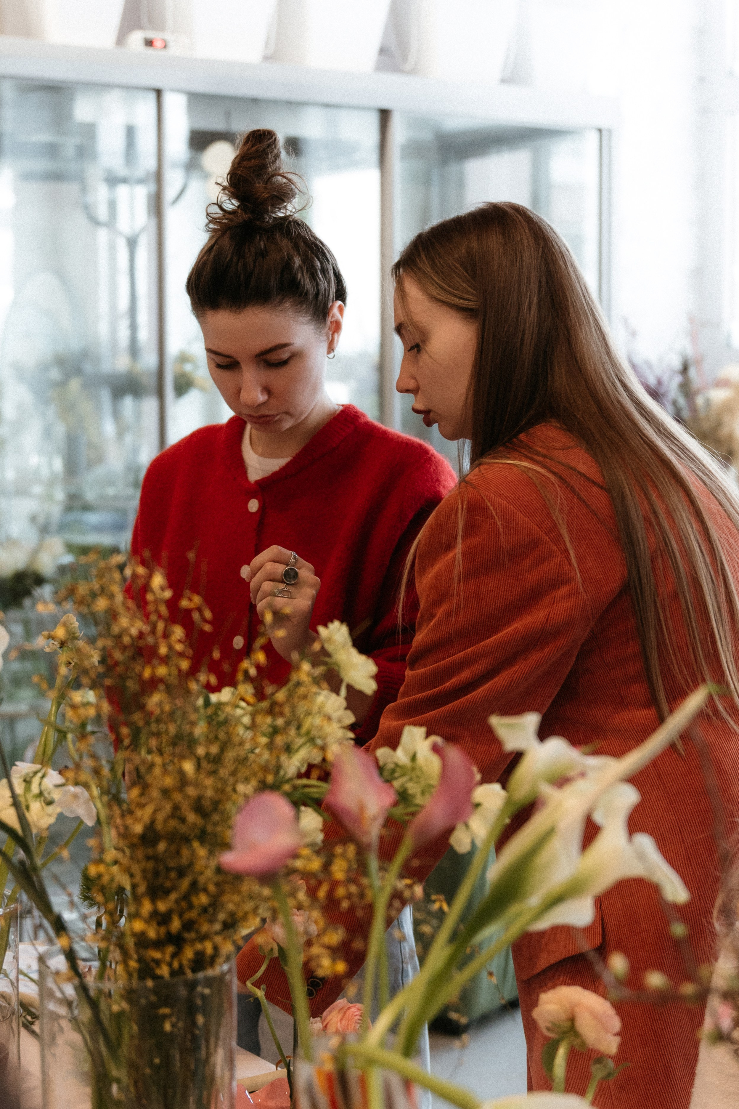 Мастер Класс по созданию Экибаны. Фотограф Муратова Алена