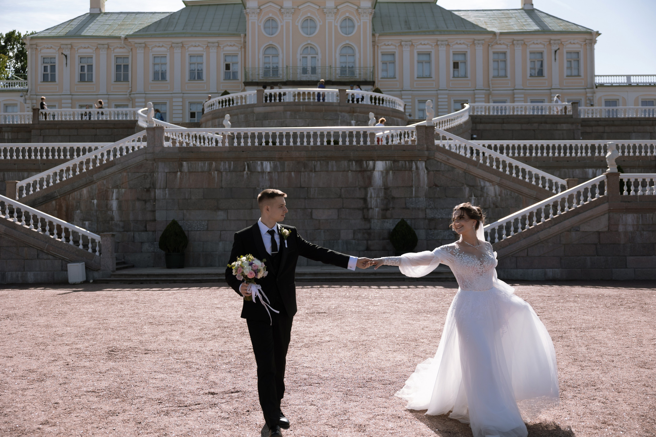 Дмитрий и Алина. Свадебный фотограф в Санкт — Петербурге и Ленинградской о
