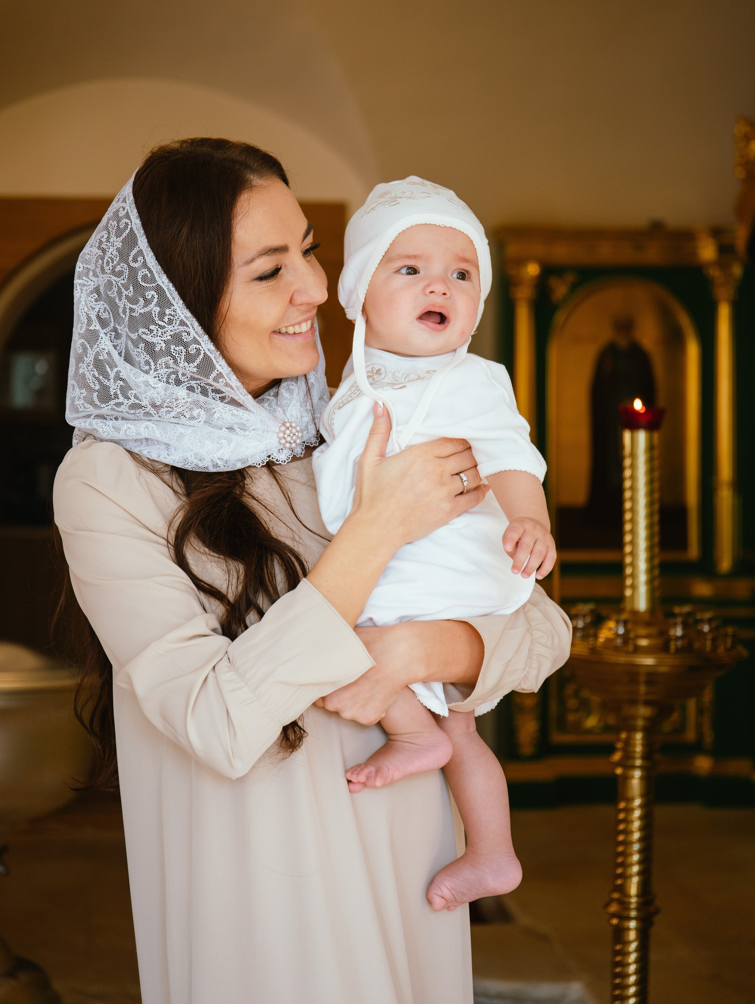 Крещение. Свадебный и семейный фотограф в Москве Мила Широких
