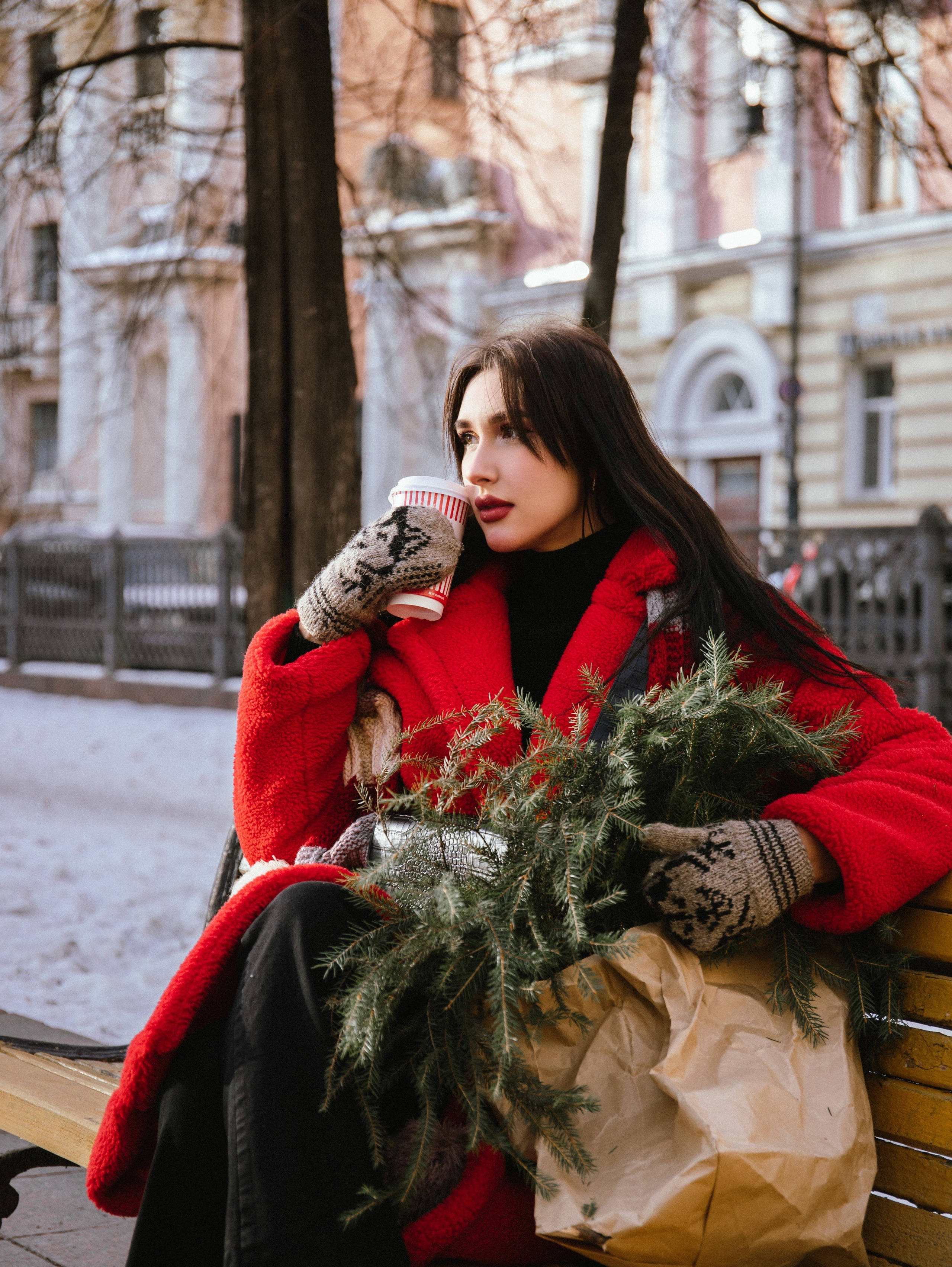 Фотопрогулка на Патриарших. Свадебный и семейный фотограф в Москве Мила Широких