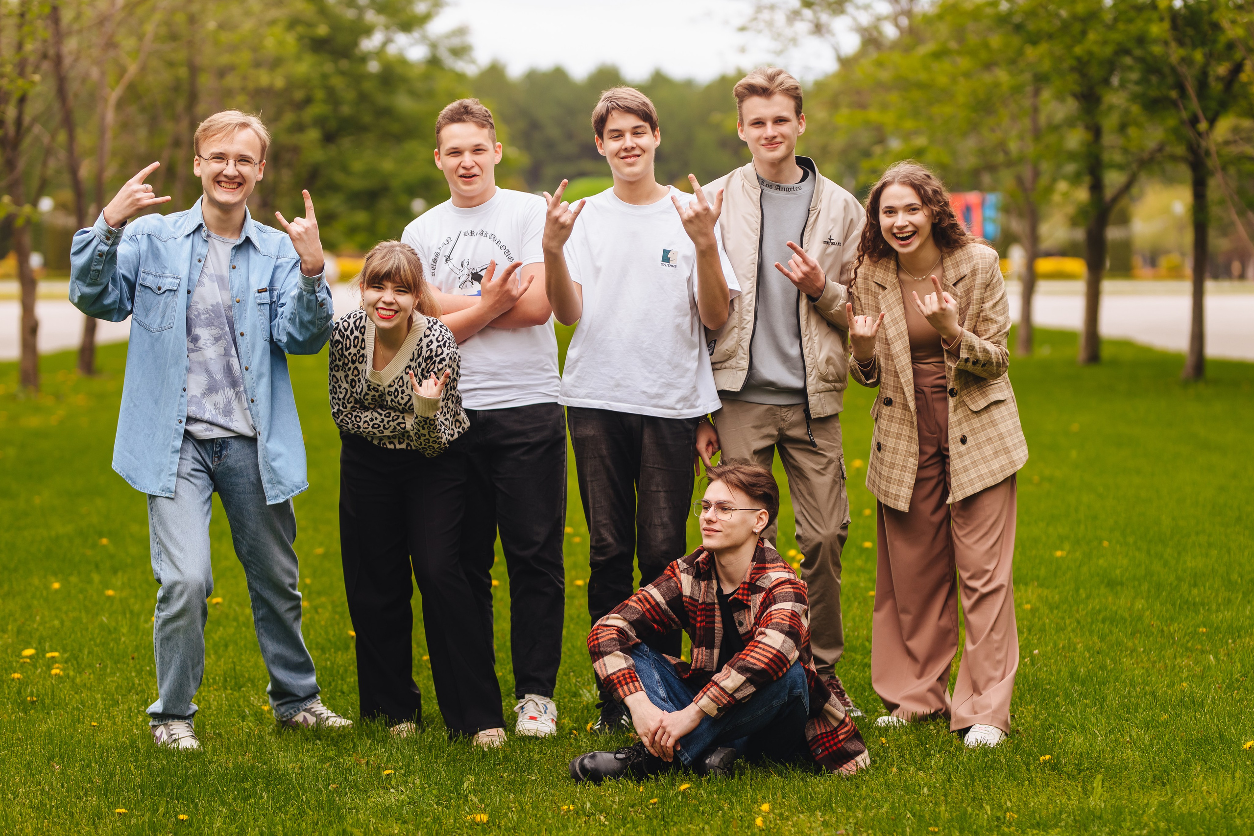 11 класс в парке. Свадебный и семейный фотограф в Туле и области Маша Костина