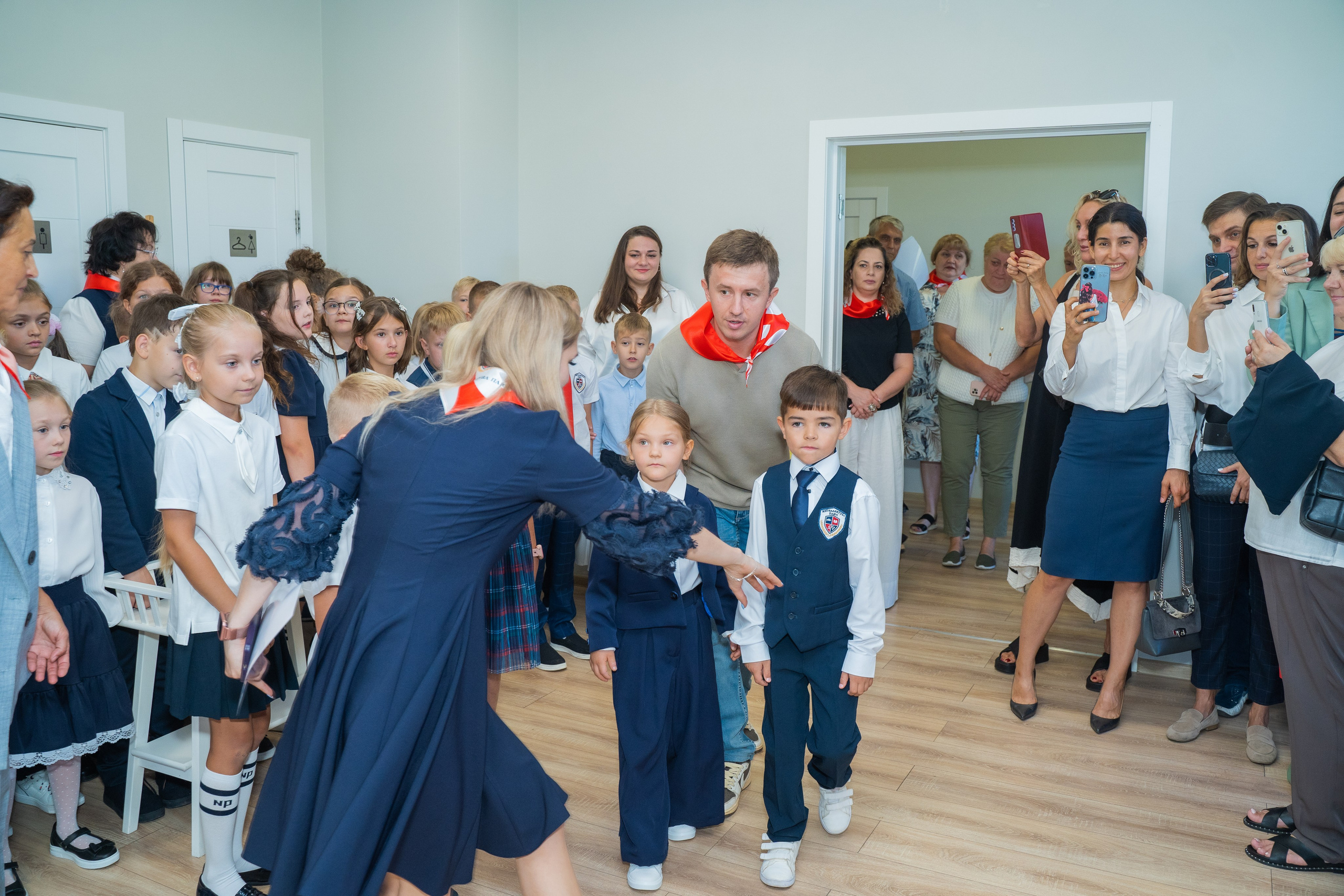 1 сентября в частной школе