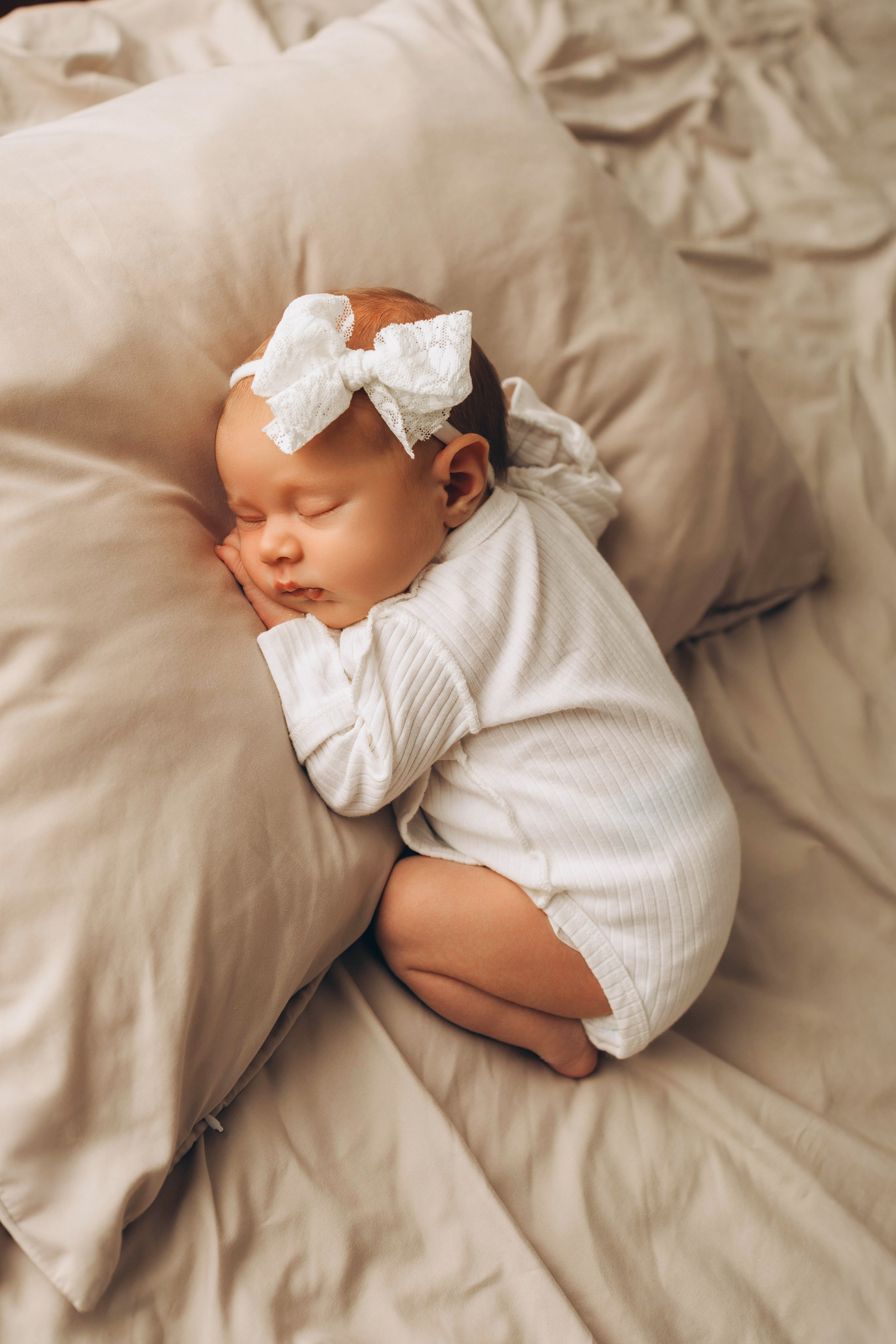 Кира 6 дней. Фотограф новорождённых Newborn Москва