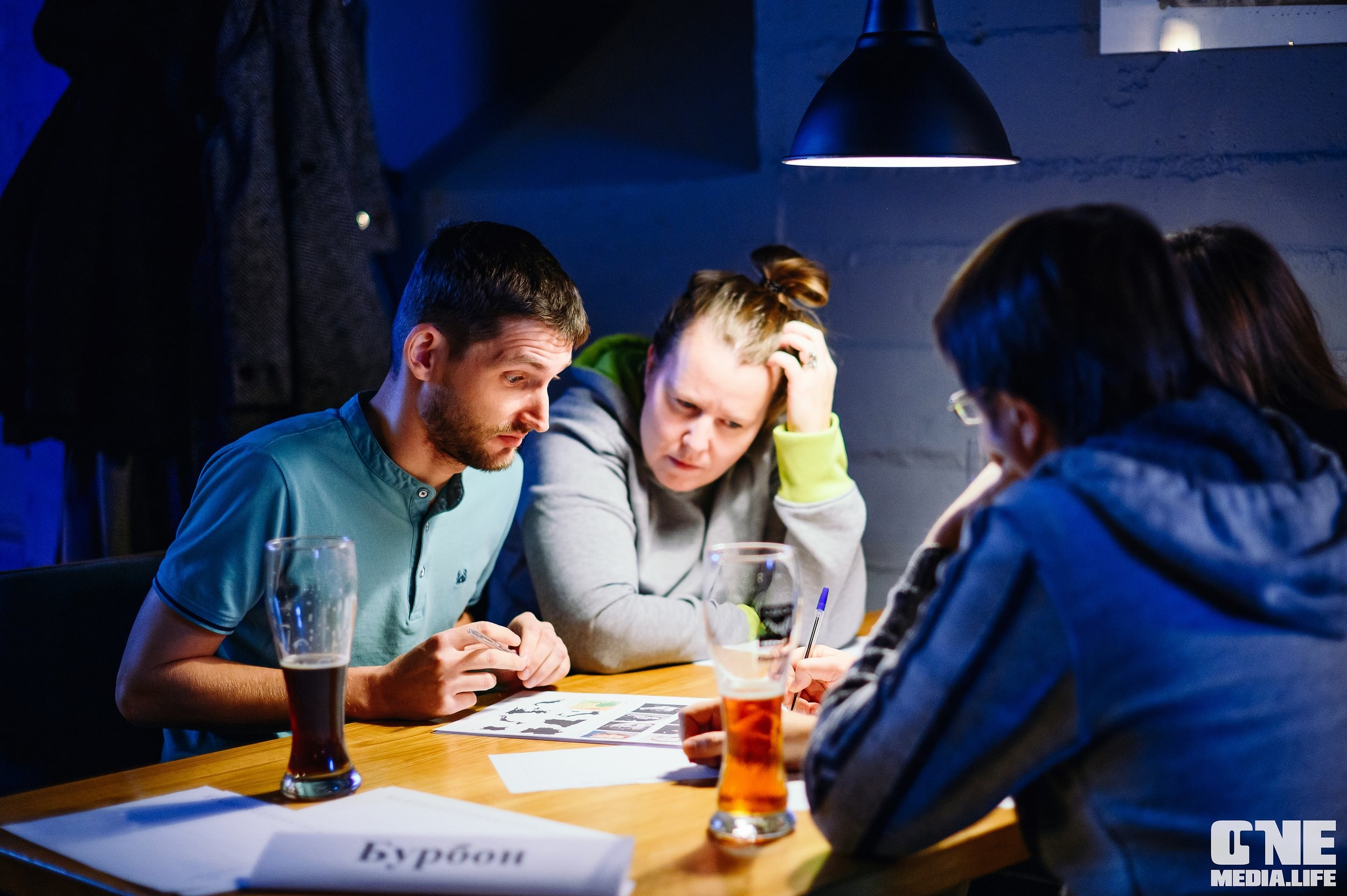 Квиз в баре Dreadnought. One Media Life: фоторепортажи, фотоотчеты с мероприятий и заведений