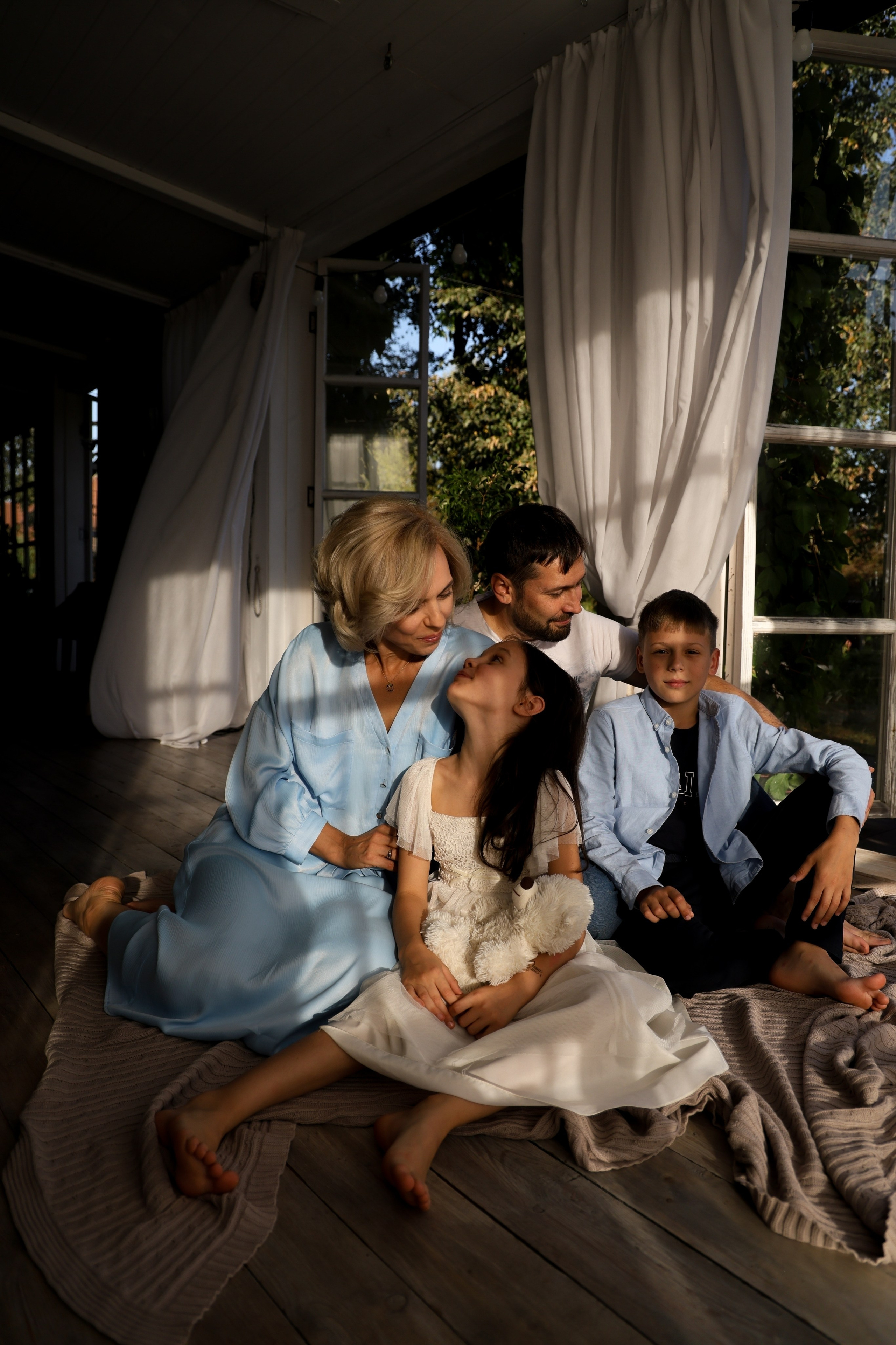 Семья Маннаповых. Олеся Шатохина Фотограф Солнечногорск Зеленоград Клин Фотосессия