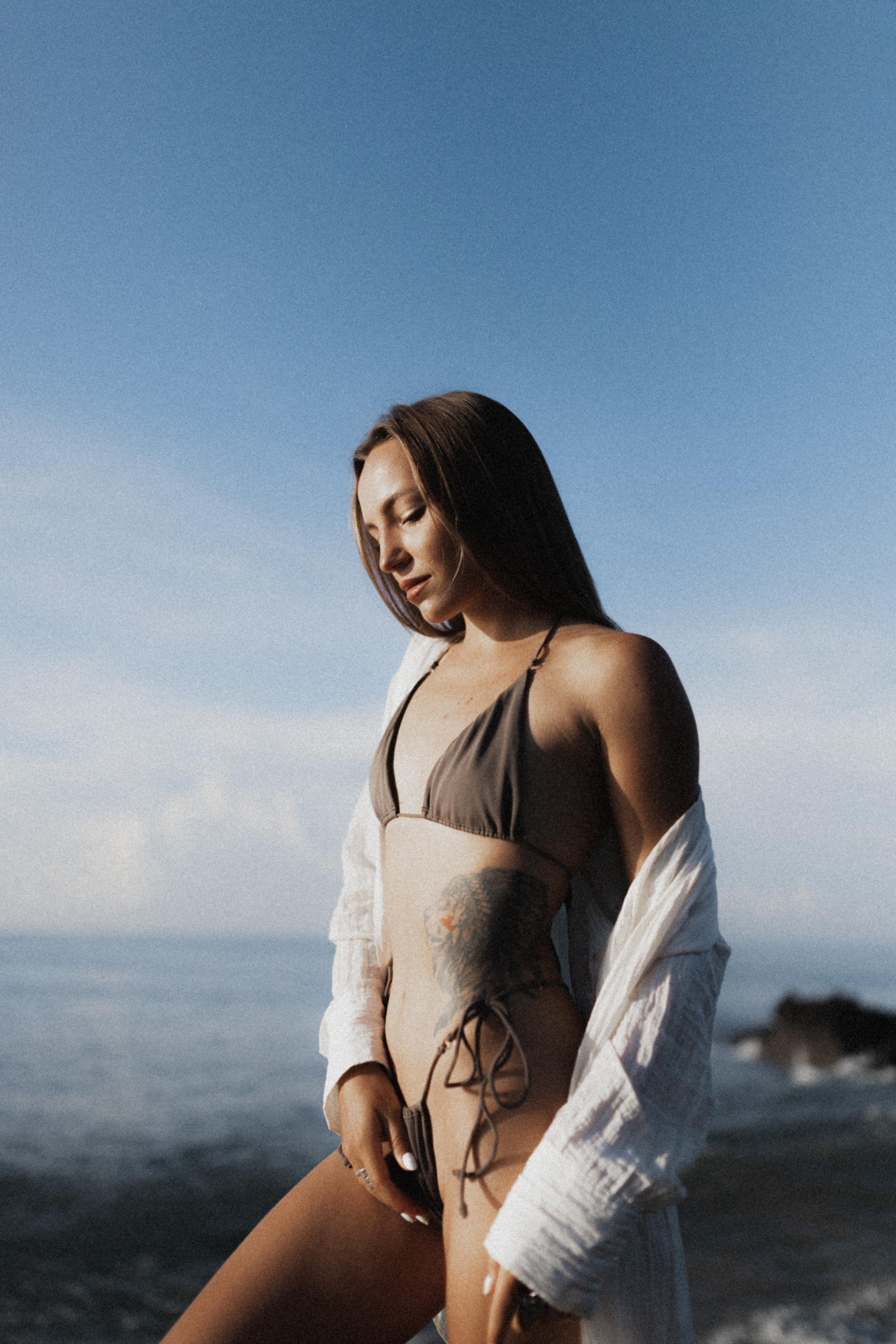 Фотосъемка на Бали с байком на пляже. Фотограф Москва Дмитрий Курасов