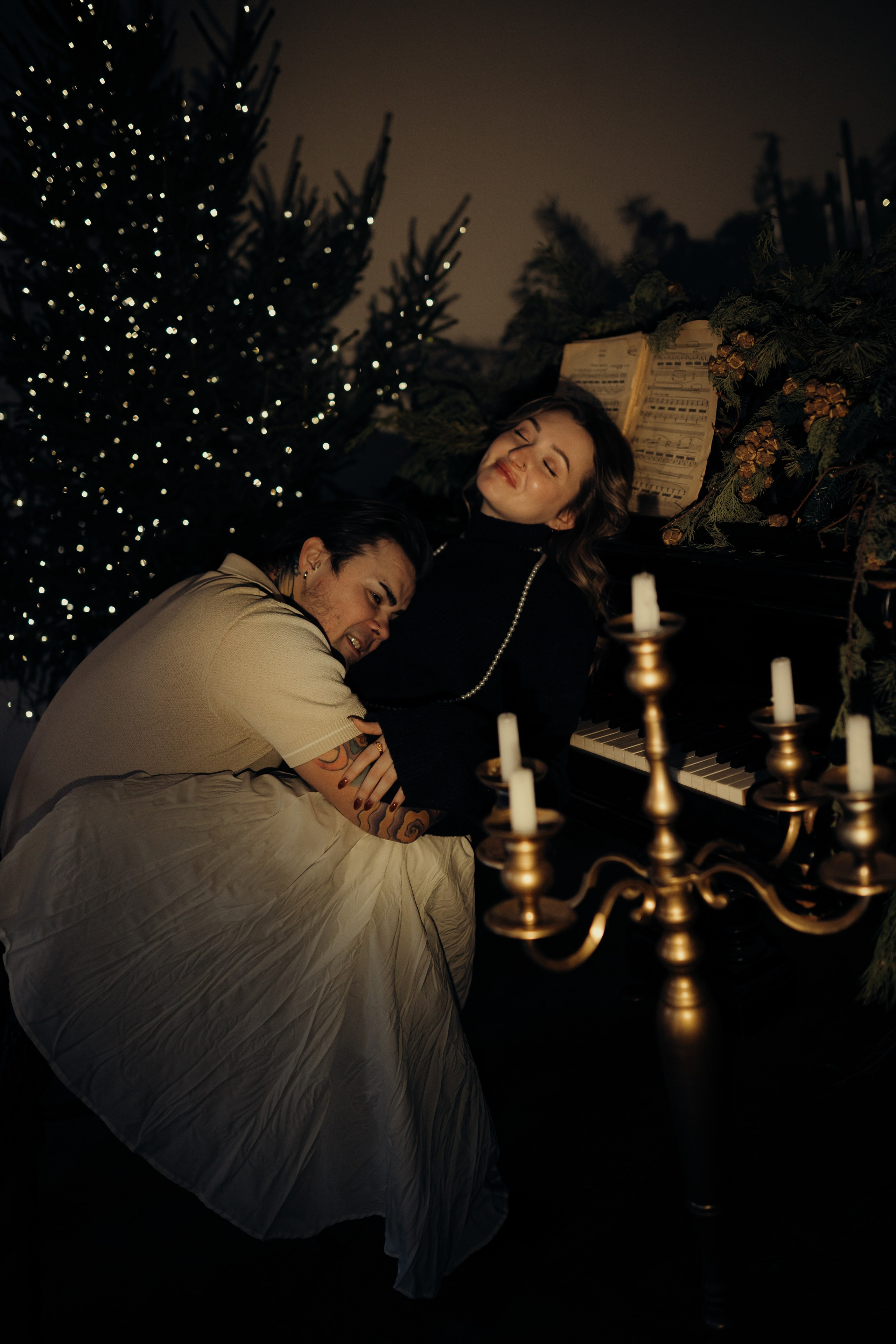 Новогодняя LoveStory. Фотограф Санкт-Петербург Князева Елизавета