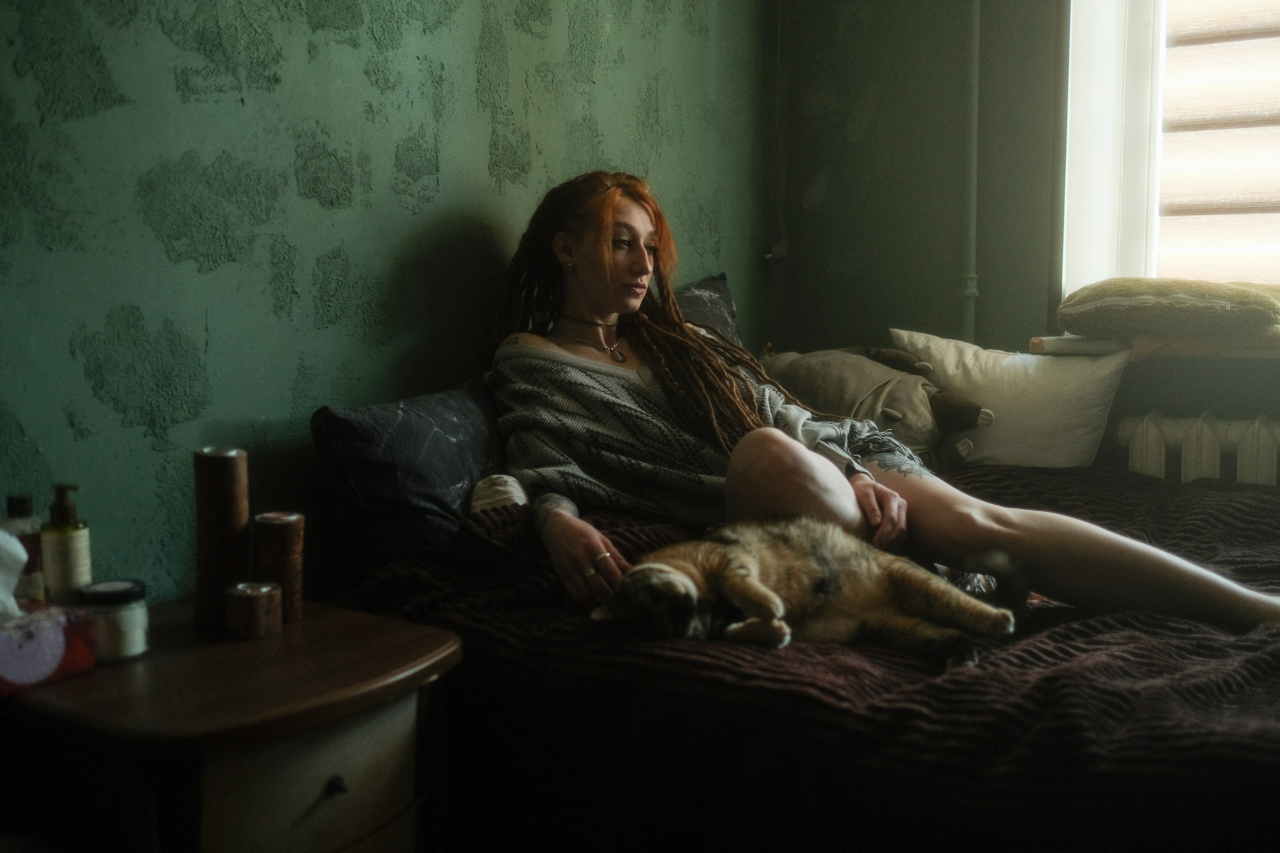 Smoky morning. Aleksandr Schafft