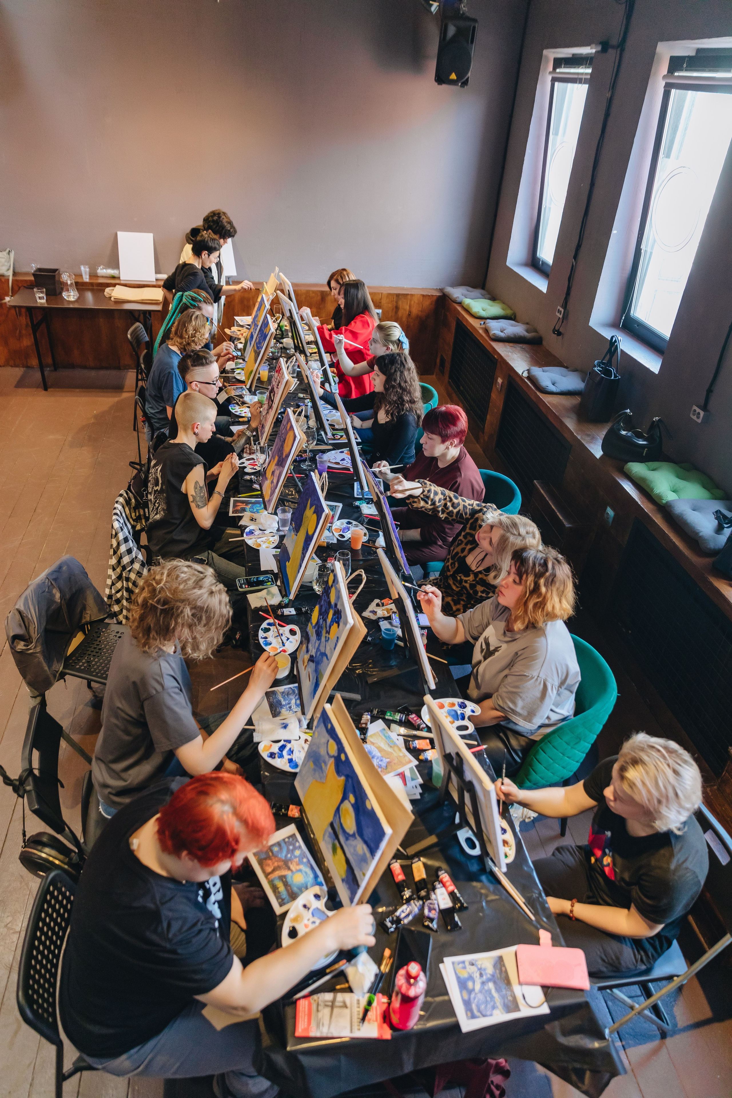 Арт-вечеринка. Семейный фотограф в Санкт-Петербурге Ева Маркова