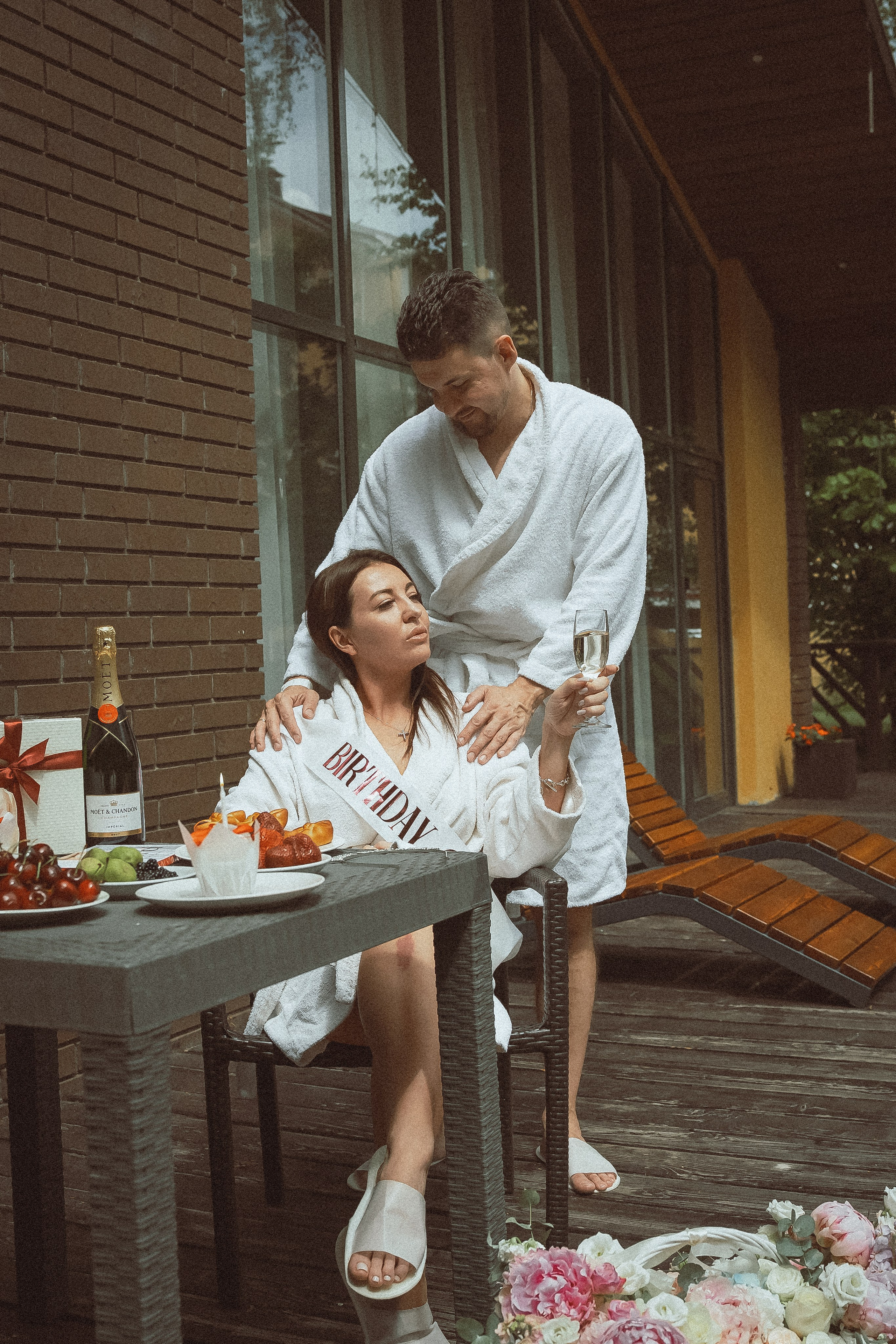 Ольга. Фотоссесия семьи и ее друзей на день рождение в загородном отеле «Барская усадьба». Фотограф Евгений Егоров