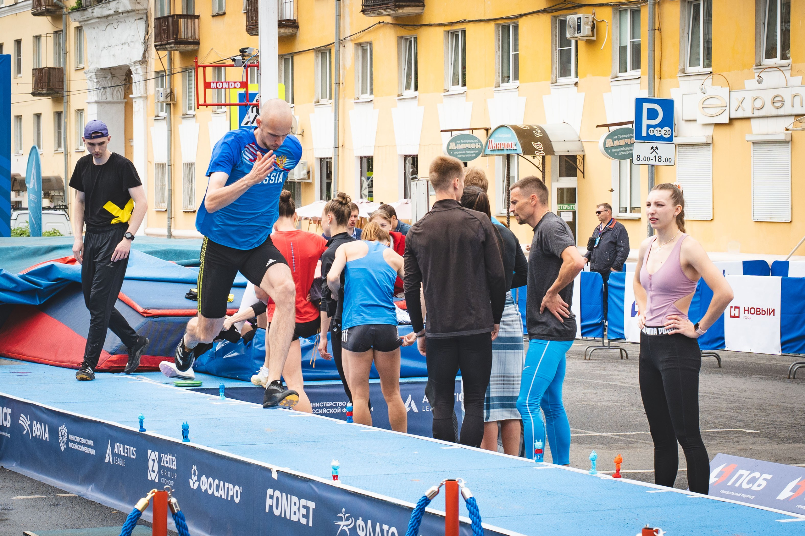 Международный фестиваль легкой атлетики «Атлетикс лига» г. Тверь. Фотограф Евгений Егоров