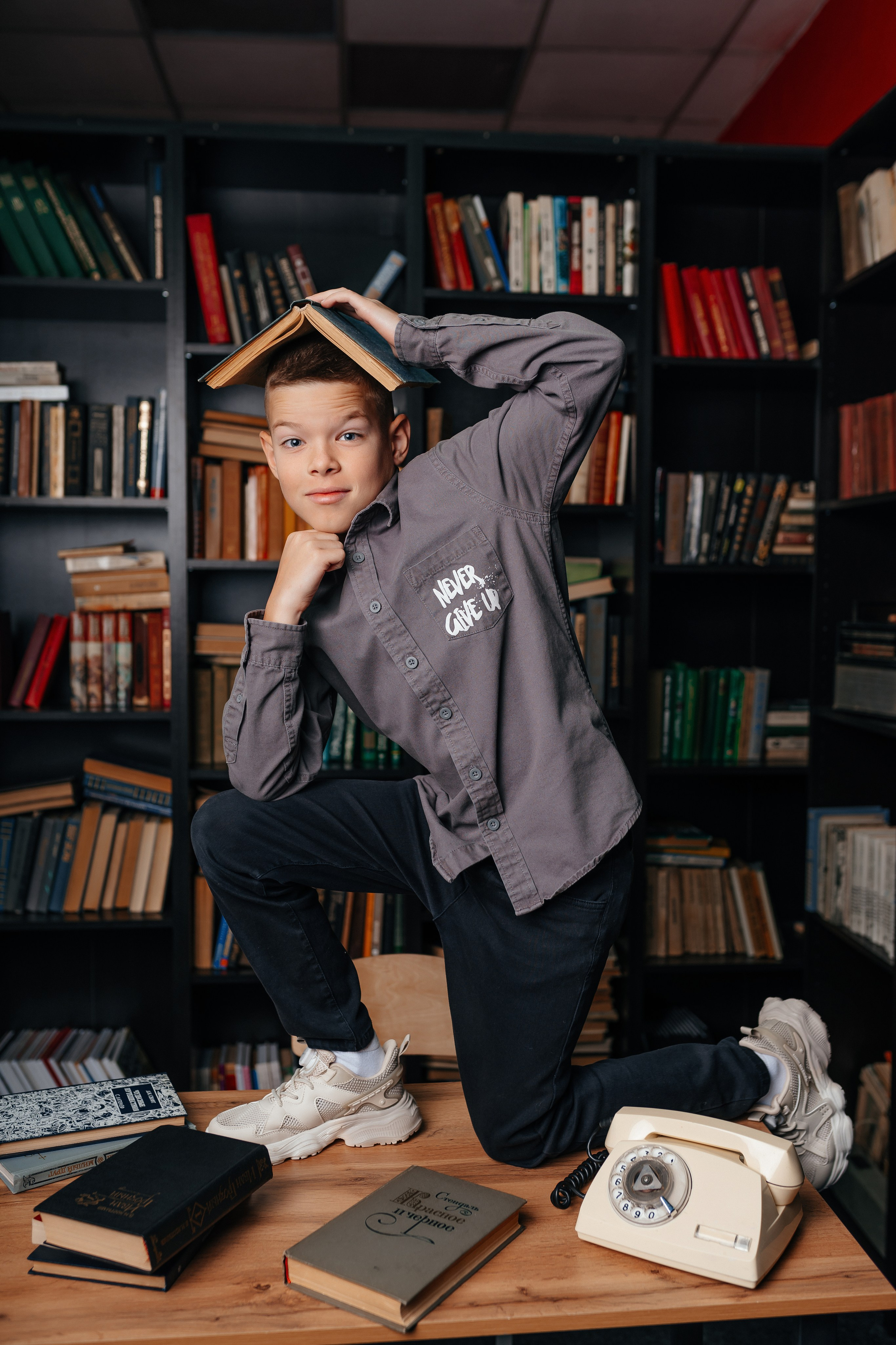 В студии. 4 класс. Фотограф Ким Наталья в Красноярске