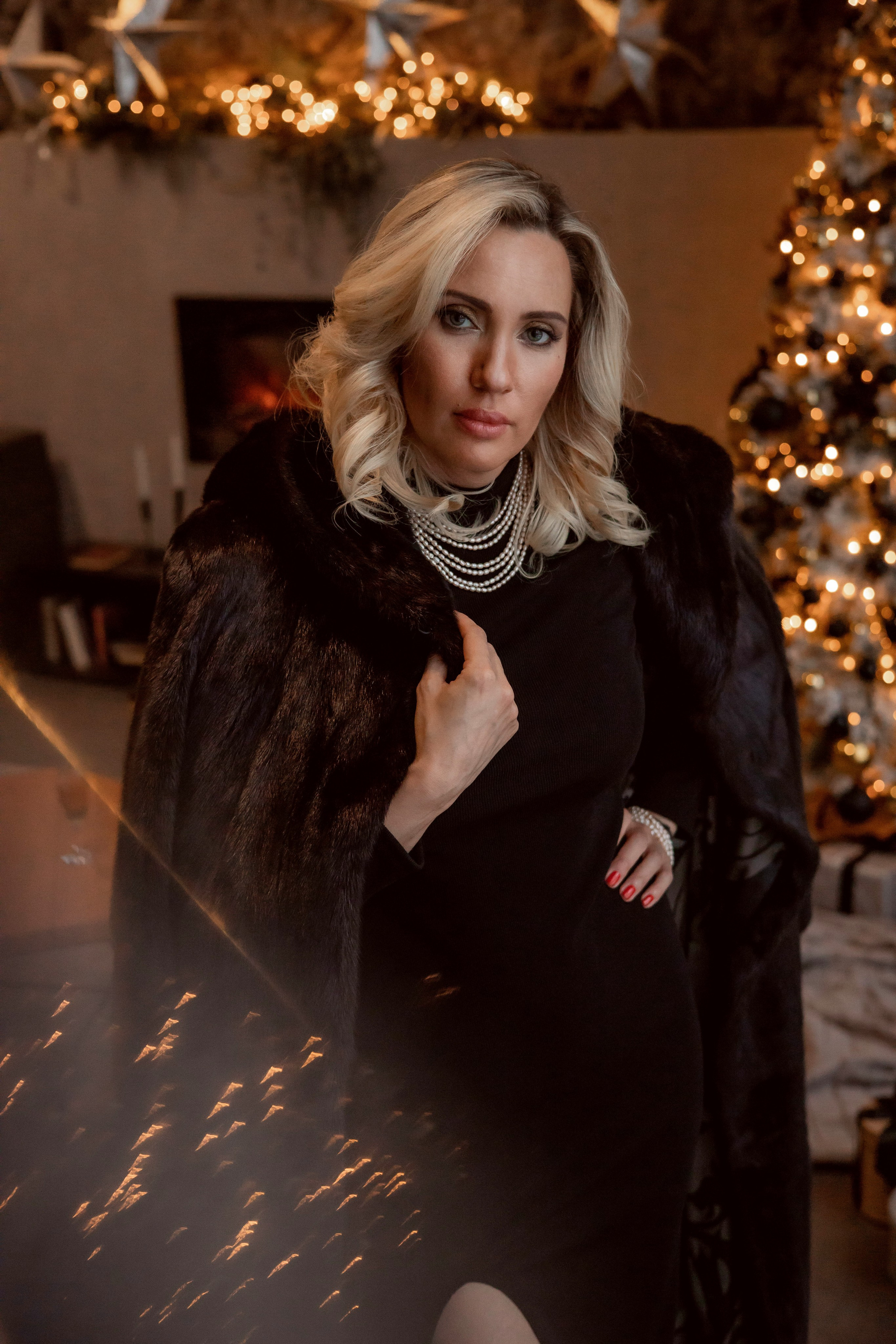 Новогодняя фотосессия для Анастасии. Семейный фотограф в Москве