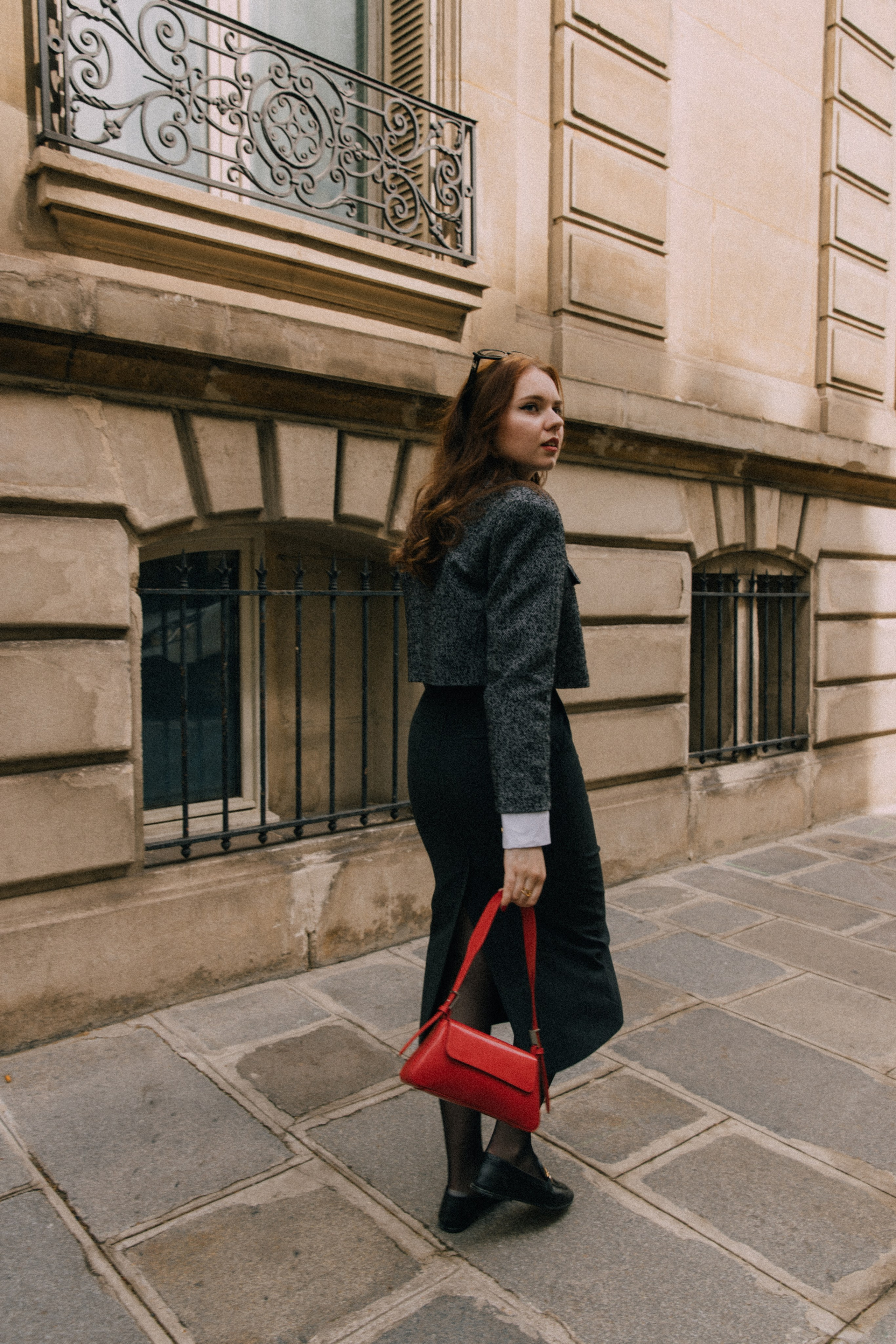 On the summer terrace. Photographer in Paris