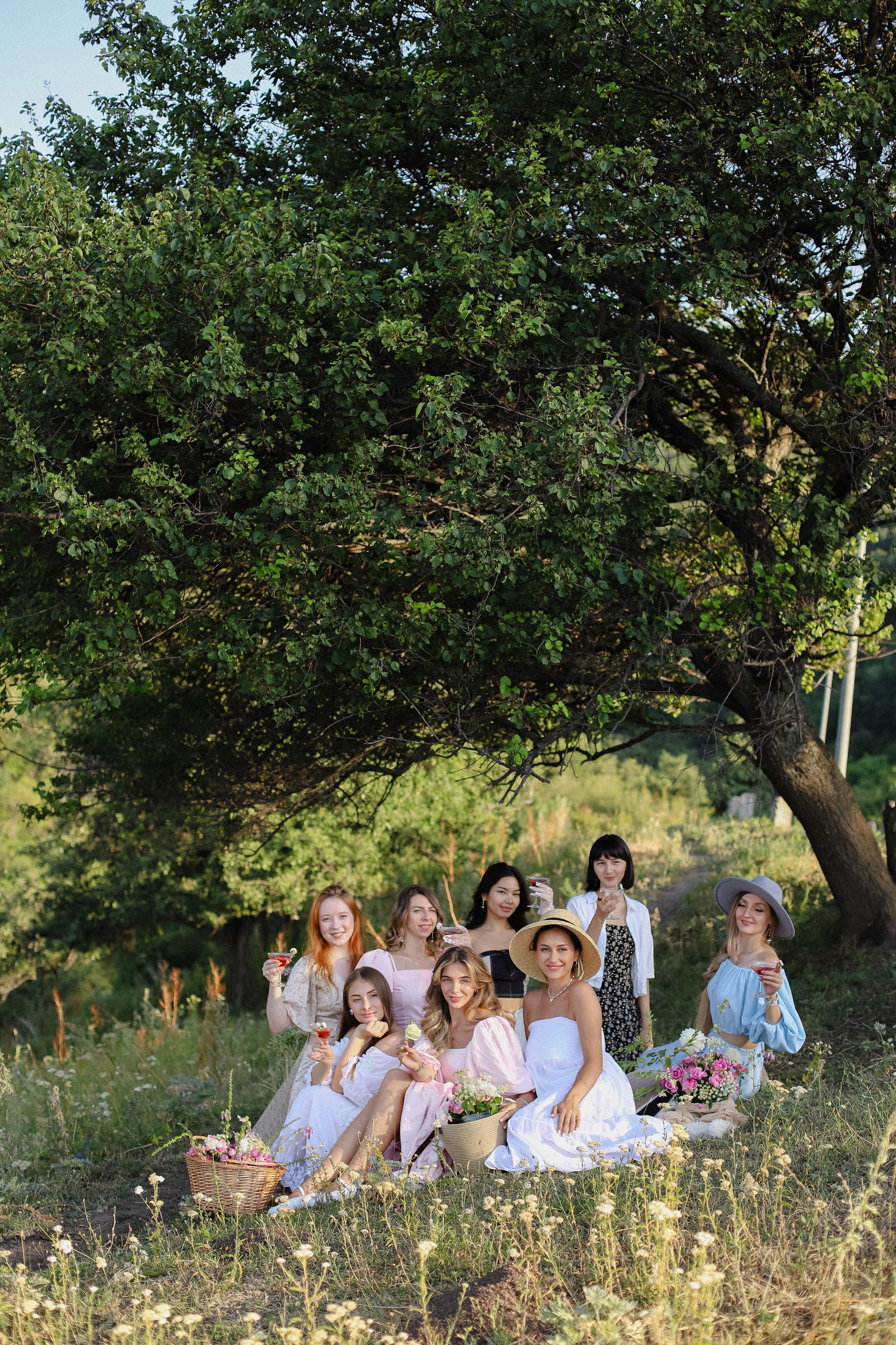 Женский пикник. Фотограф в Алматы и Москве Даша Пушкина