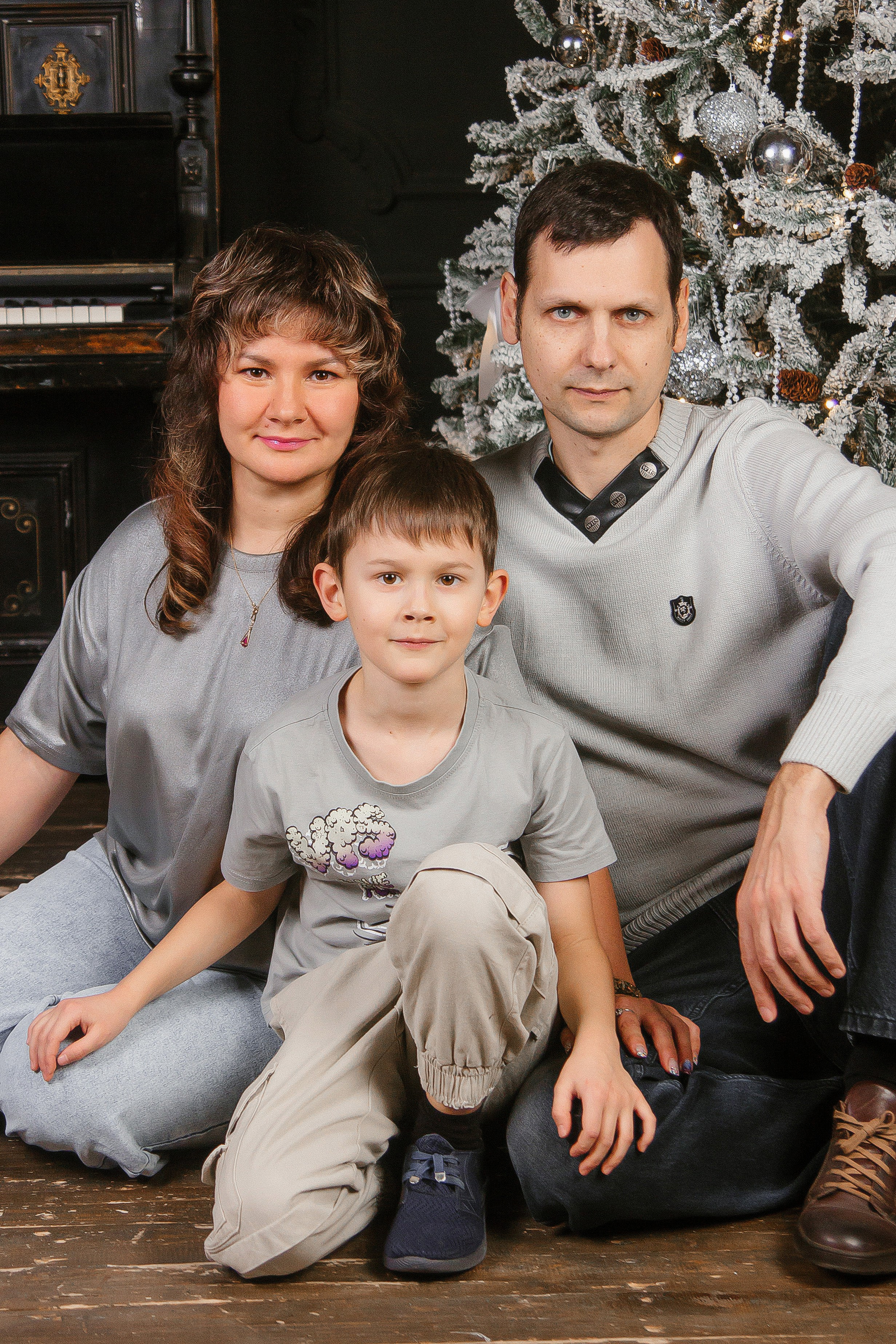 Новогодняя семейная фотосессия. Фотограф в Уфе Субботина Виктория | Репортажные, индивидуальные фотосессии