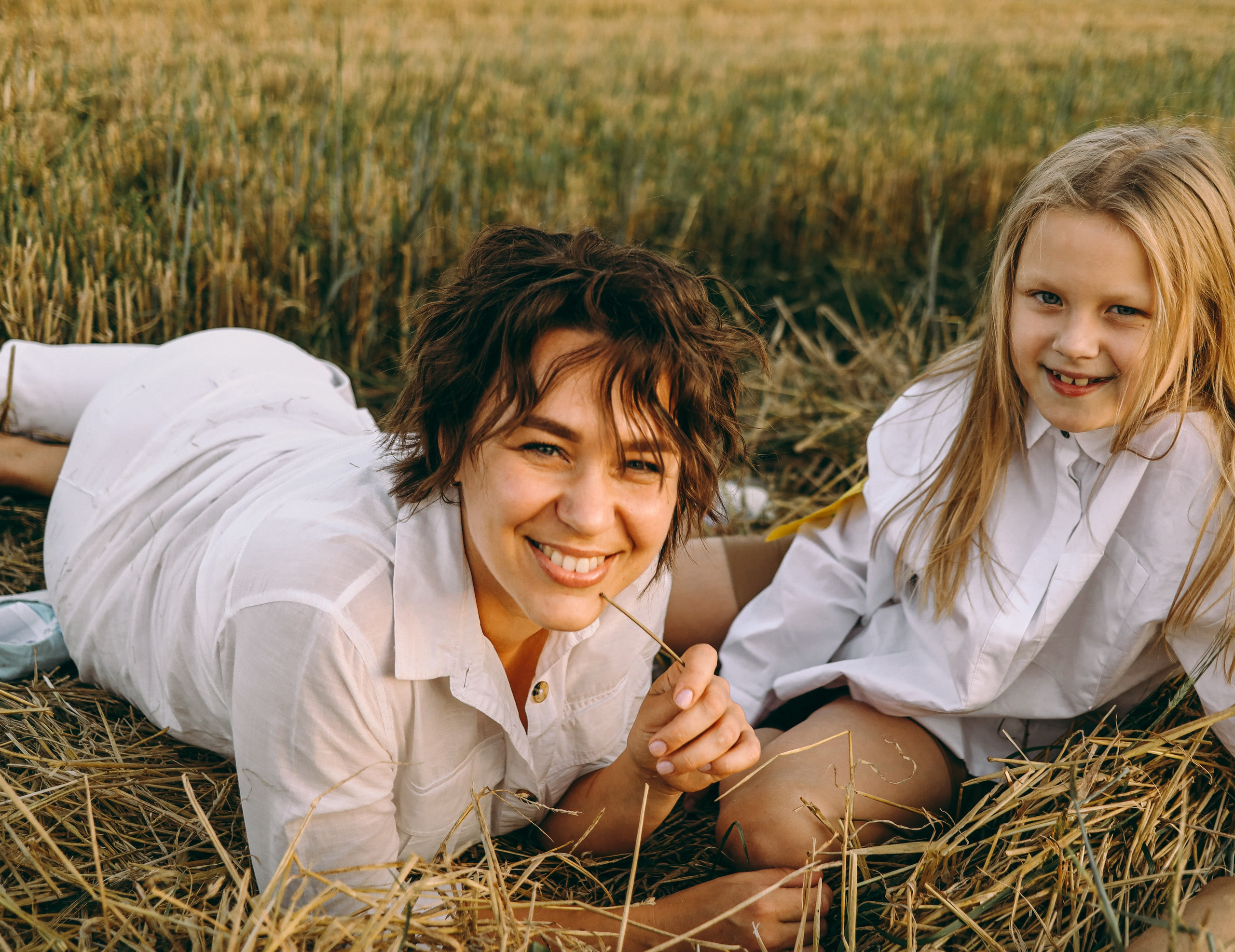 Семейная фотосессия в поле