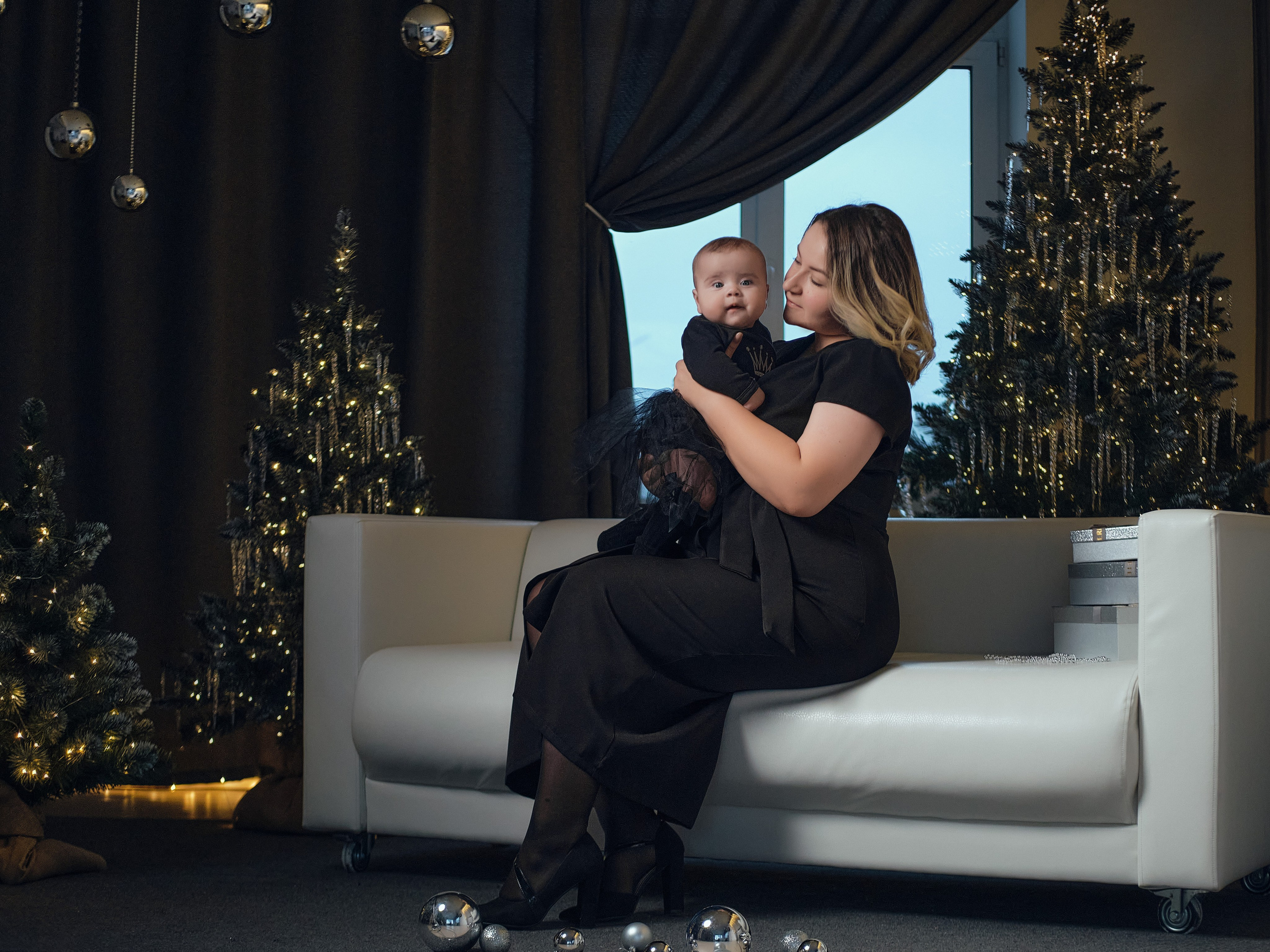 Новогодние съёмки. Семейный и женский фотограф в Новомосковске и Узловой Михеева Татьяна