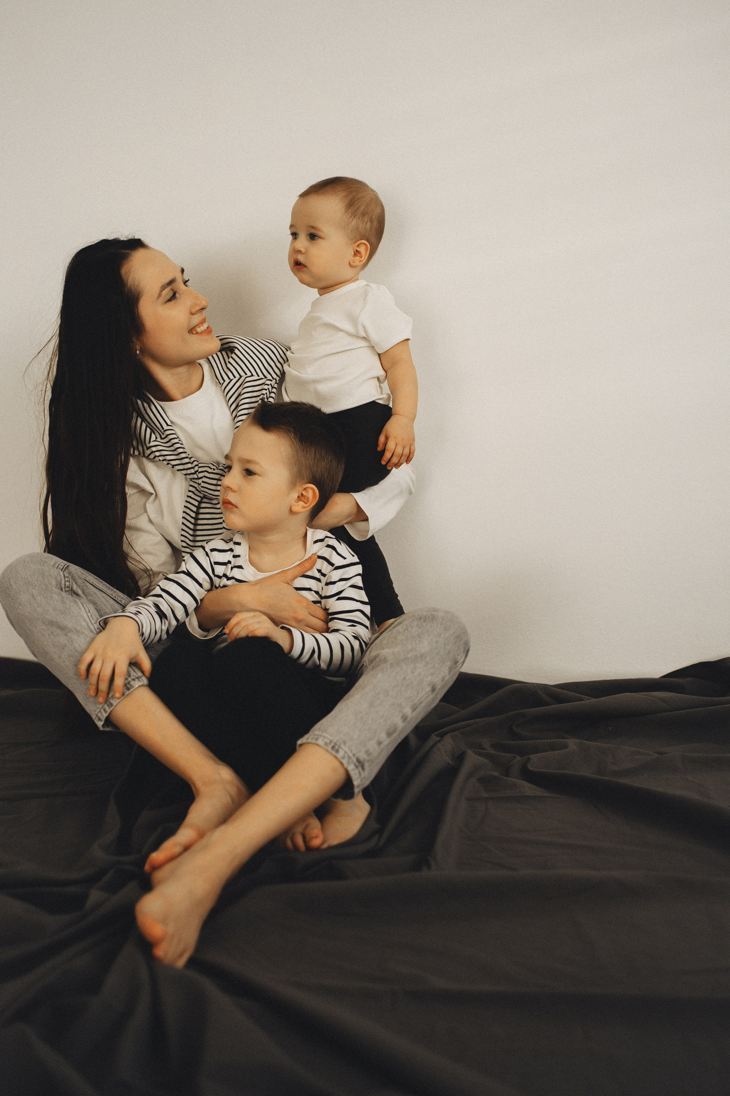 Семейная история в студии. Семейный и детский фотограф, таганрог, ростов-на-дону