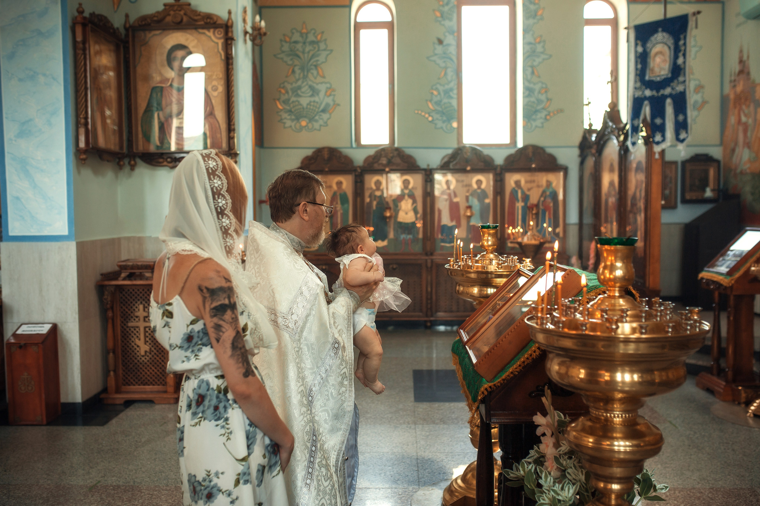 Съемка крещения. Выпускные альбомы Новороссийск