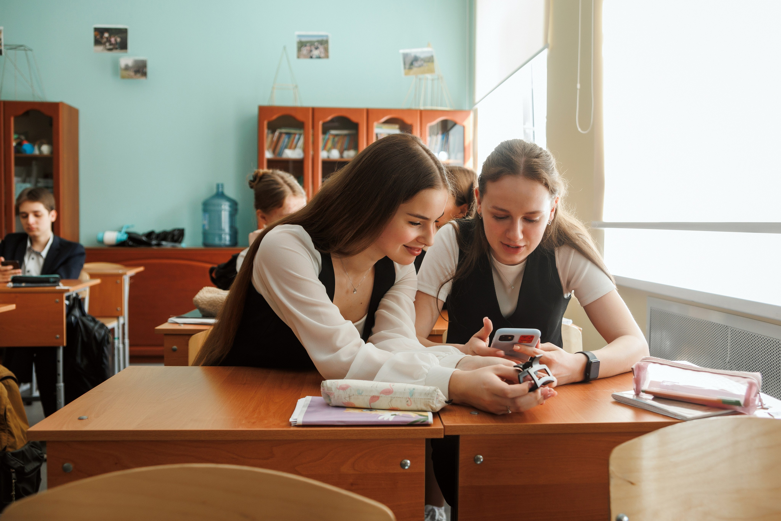 Школьная жизнь: уроки, перемены. Фотограф в Твери и Москве Юлия Бахтамова
