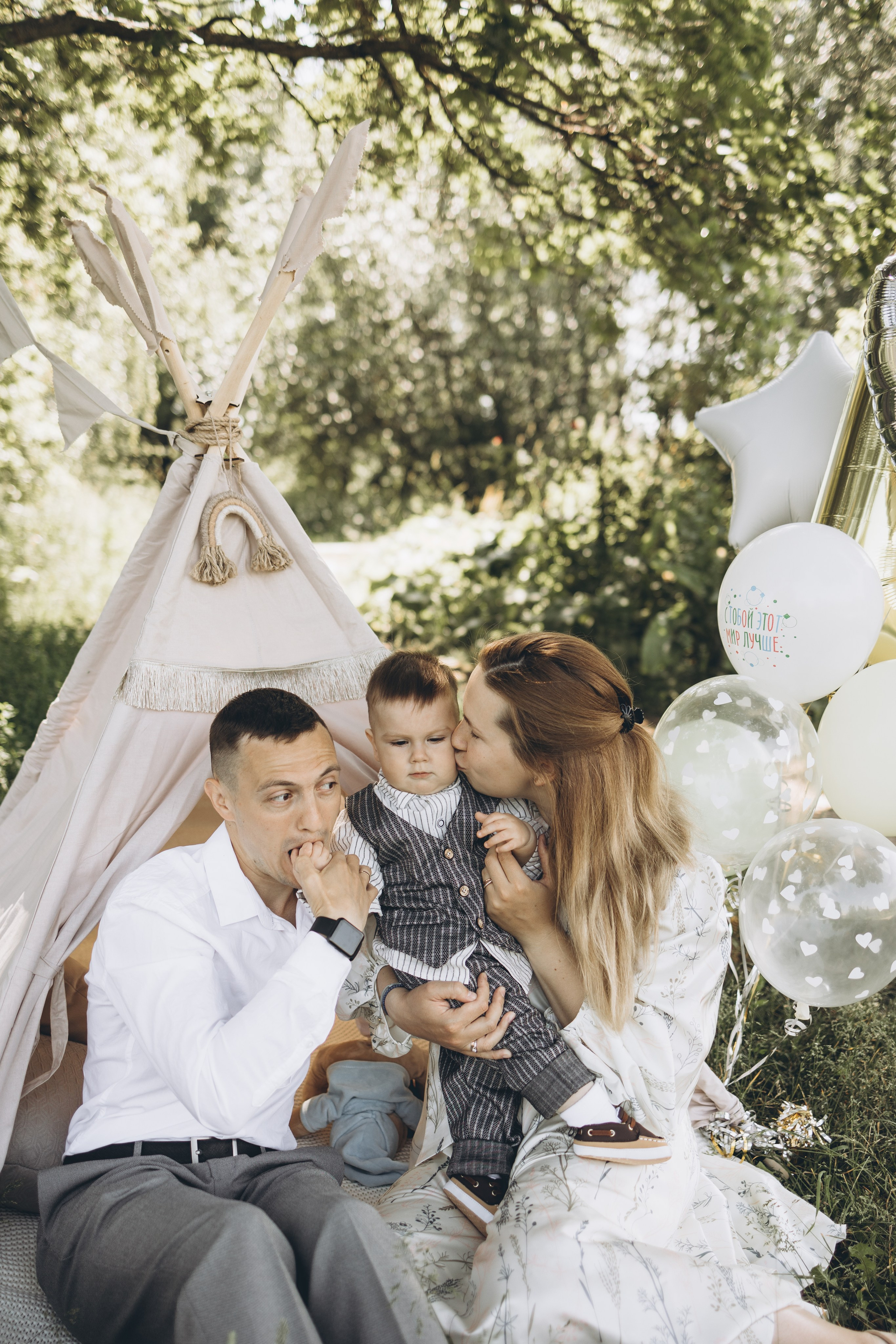 Мария, Никита и Мирон. Семейный фотограф в Москве Виктория Ястребинская