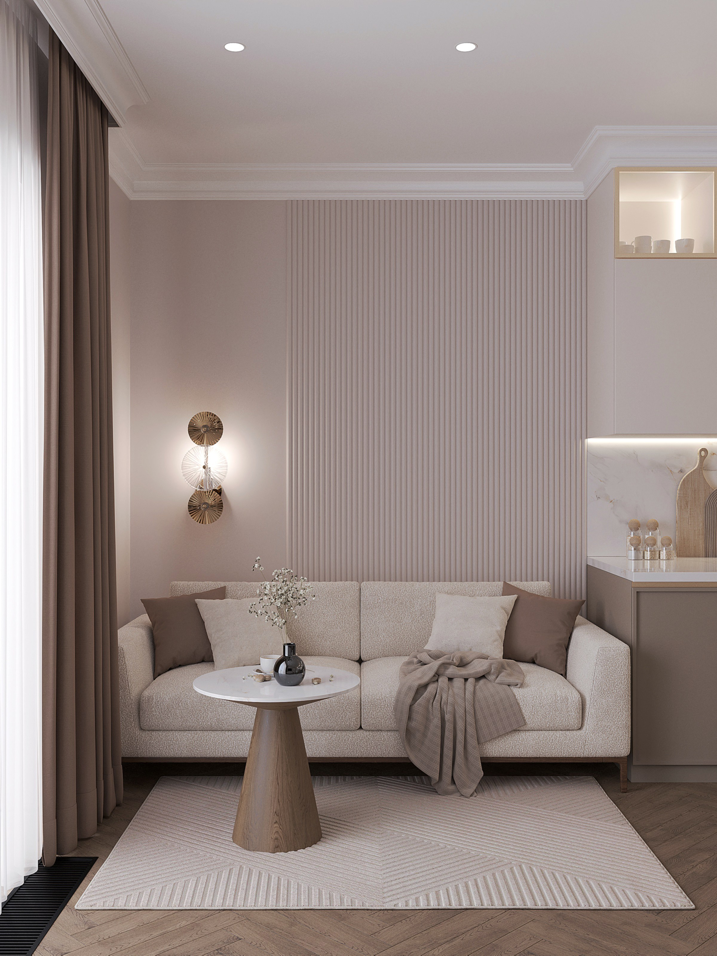 Проект ЖК City Bay Москва. Студия дизайна интерьера Лактионовой Елены