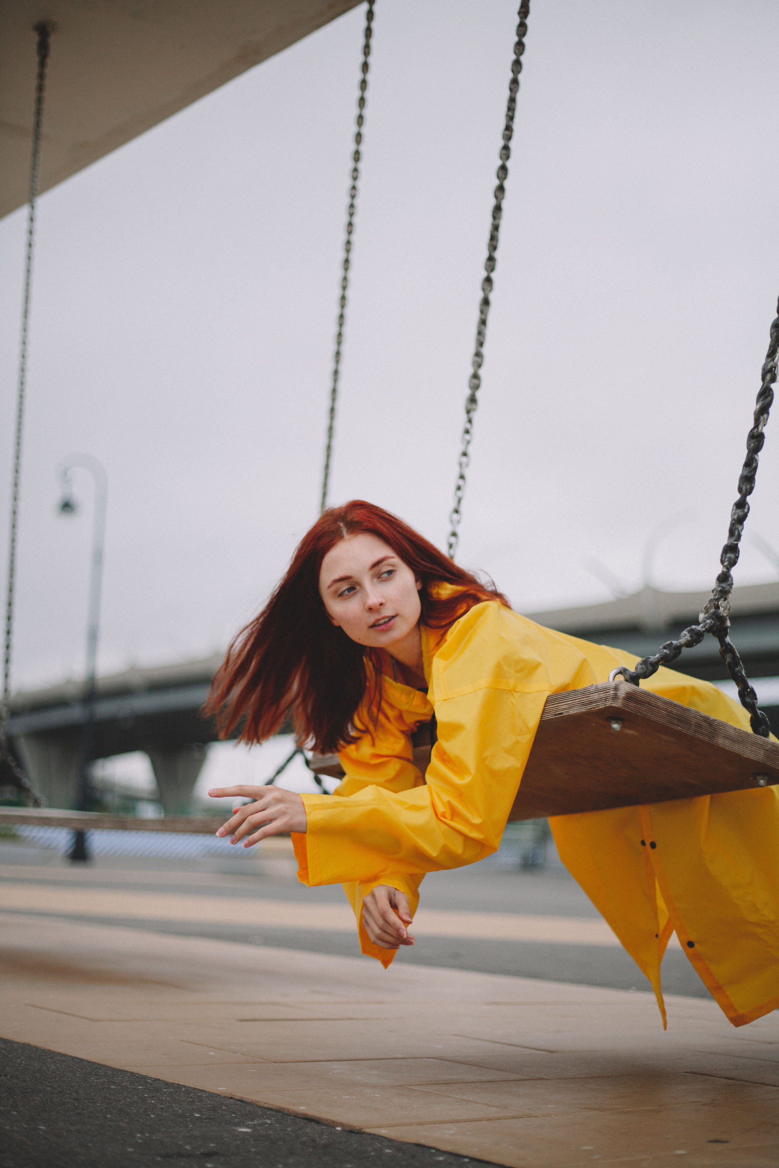 Алена. Дождевик. Фотограф в Санкт-Петербурге Матвиенко Яна