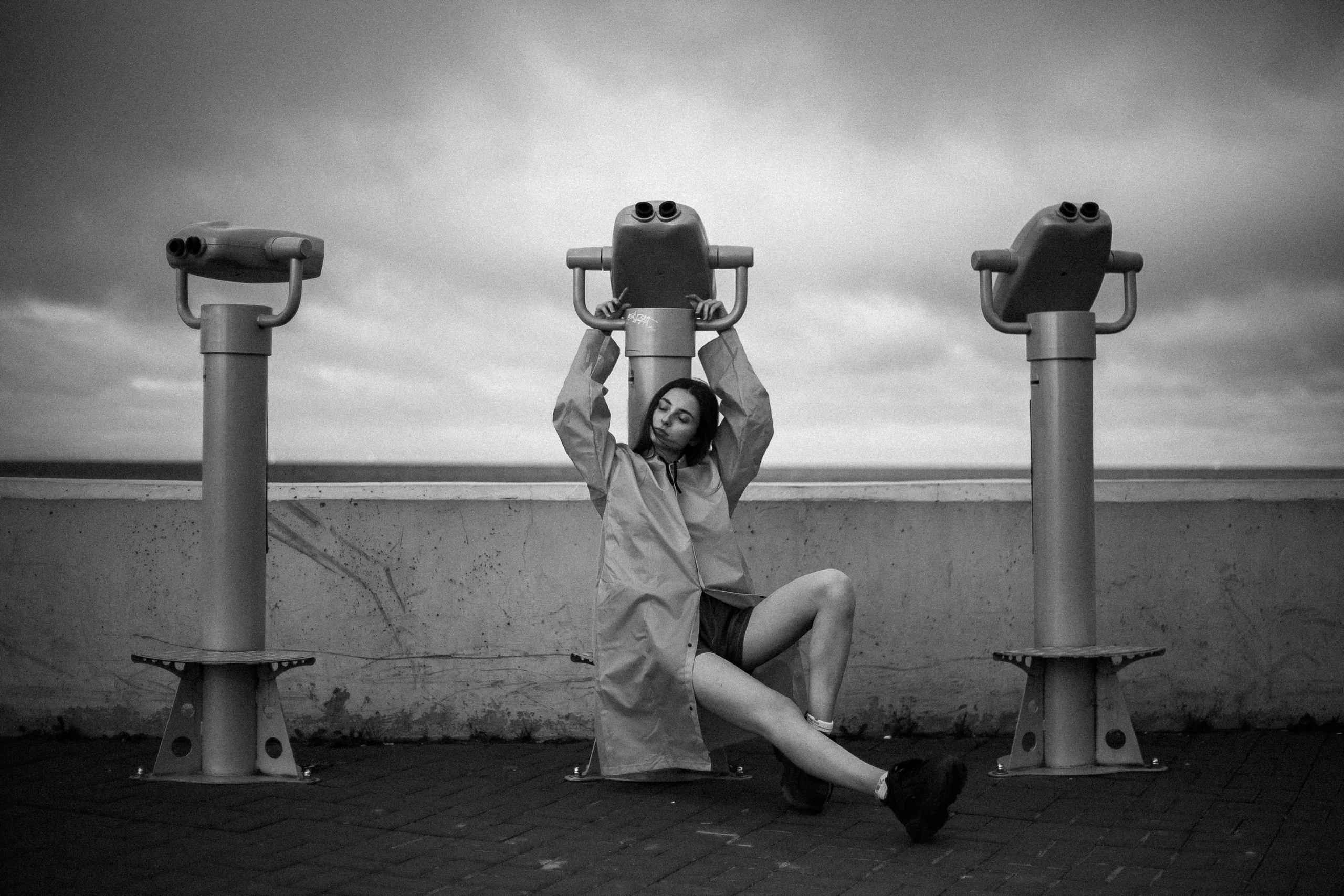 Алена. Дождевик. Фотограф в Санкт-Петербурге Матвиенко Яна