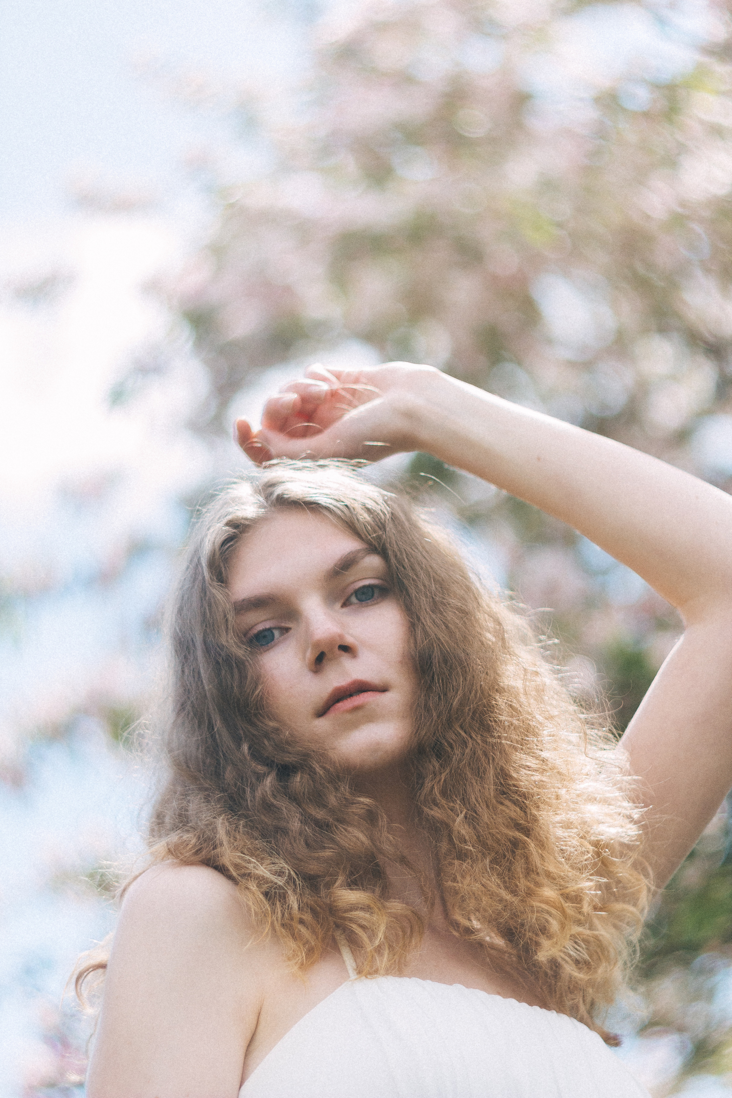 Катя. Яблоневые сады. Фотограф в Санкт-Петербурге Матвиенко Яна