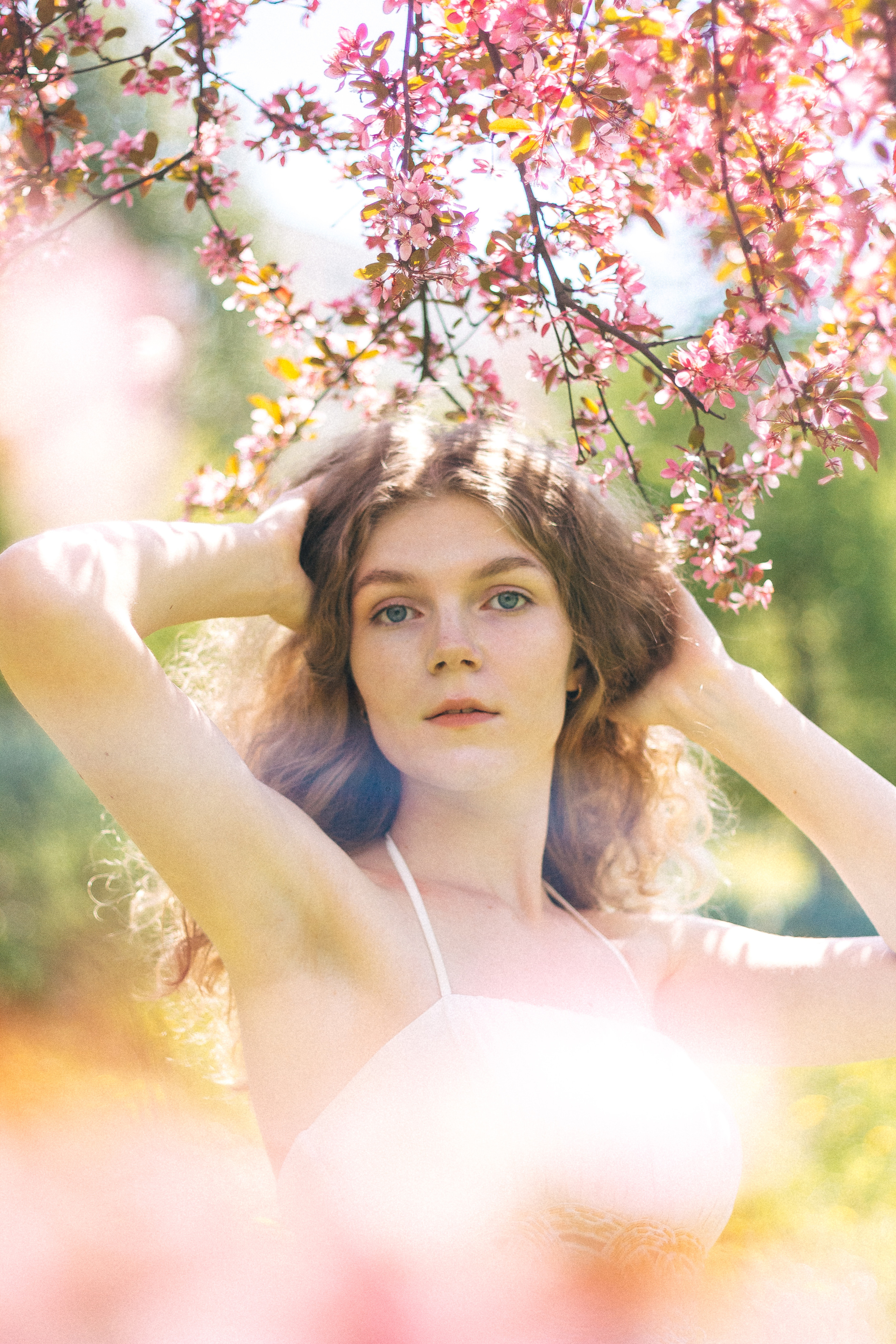 Катя. Яблоневые сады. Фотограф в Санкт-Петербурге Матвиенко Яна