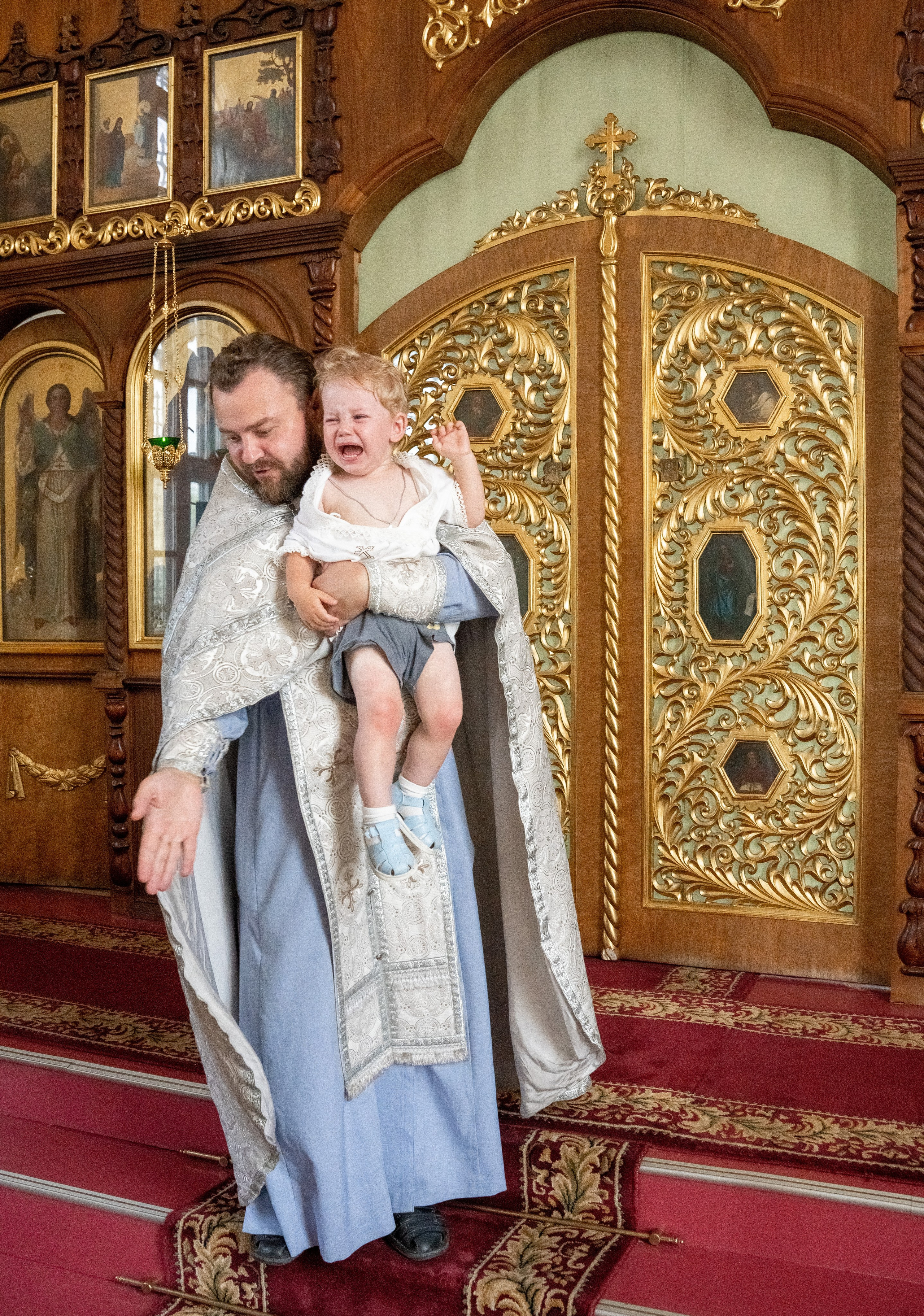 Крещение Анатолия. Студийный и портретный фотограф в САНКТ-ПЕТЕРБУРГЕИрина Махаон