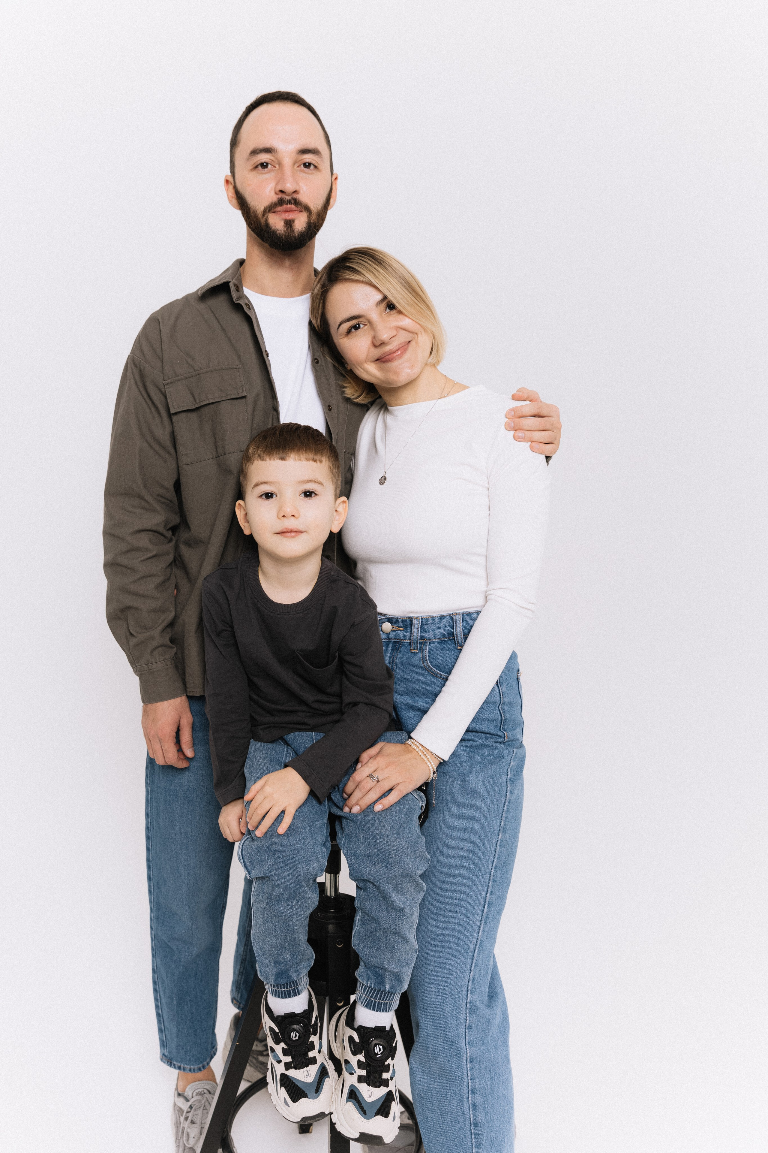 Лена, Леша и Миша. Фотограф и коллажист Ольга Шереметьева